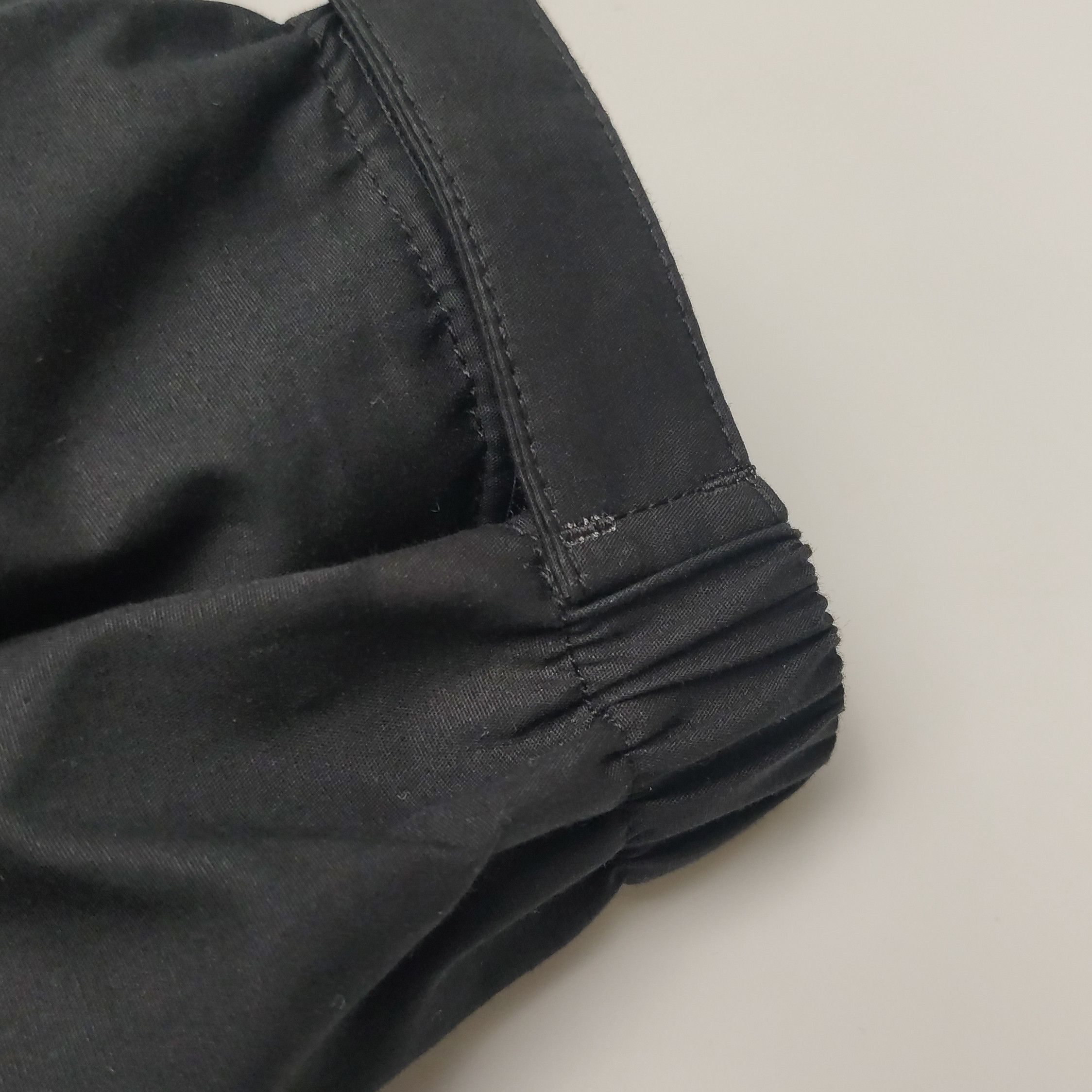 Prada Prada Black Cotton Triangle Logo Jacket 0079 Size US L / EU 52-54 / 3 - 10 Thumbnail