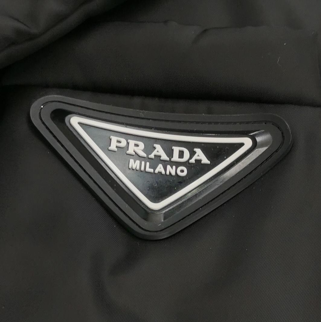 Prada Prada Color Blocked Triangle Logo Down Jacket 0079 Size US M / EU 48-50 / 2 - 3 Thumbnail