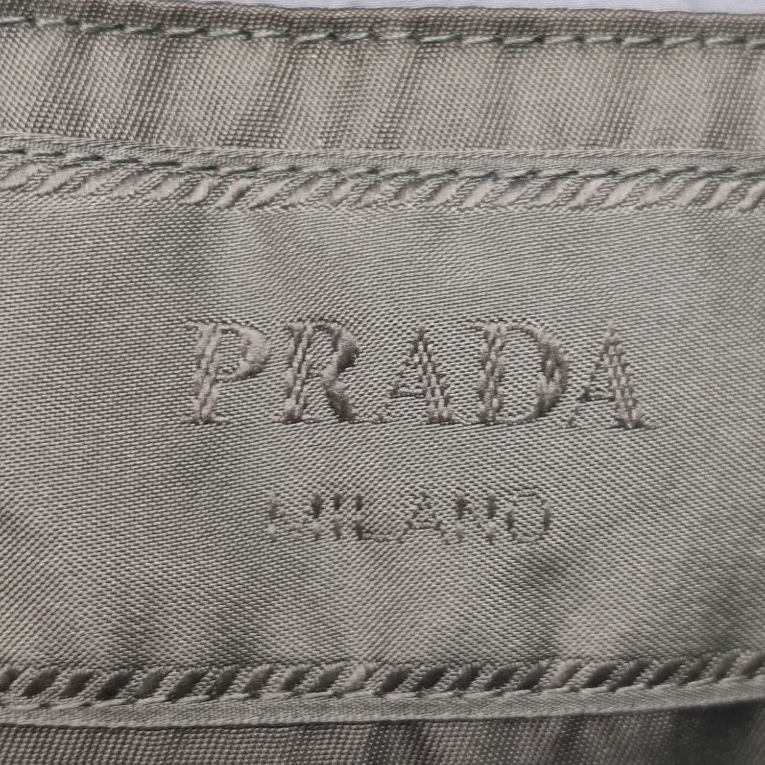 Prada Prada Color-Block Logo Long Sleeve Down Jacket 0079 Size US XL / EU 56 / 4 - 6 Thumbnail