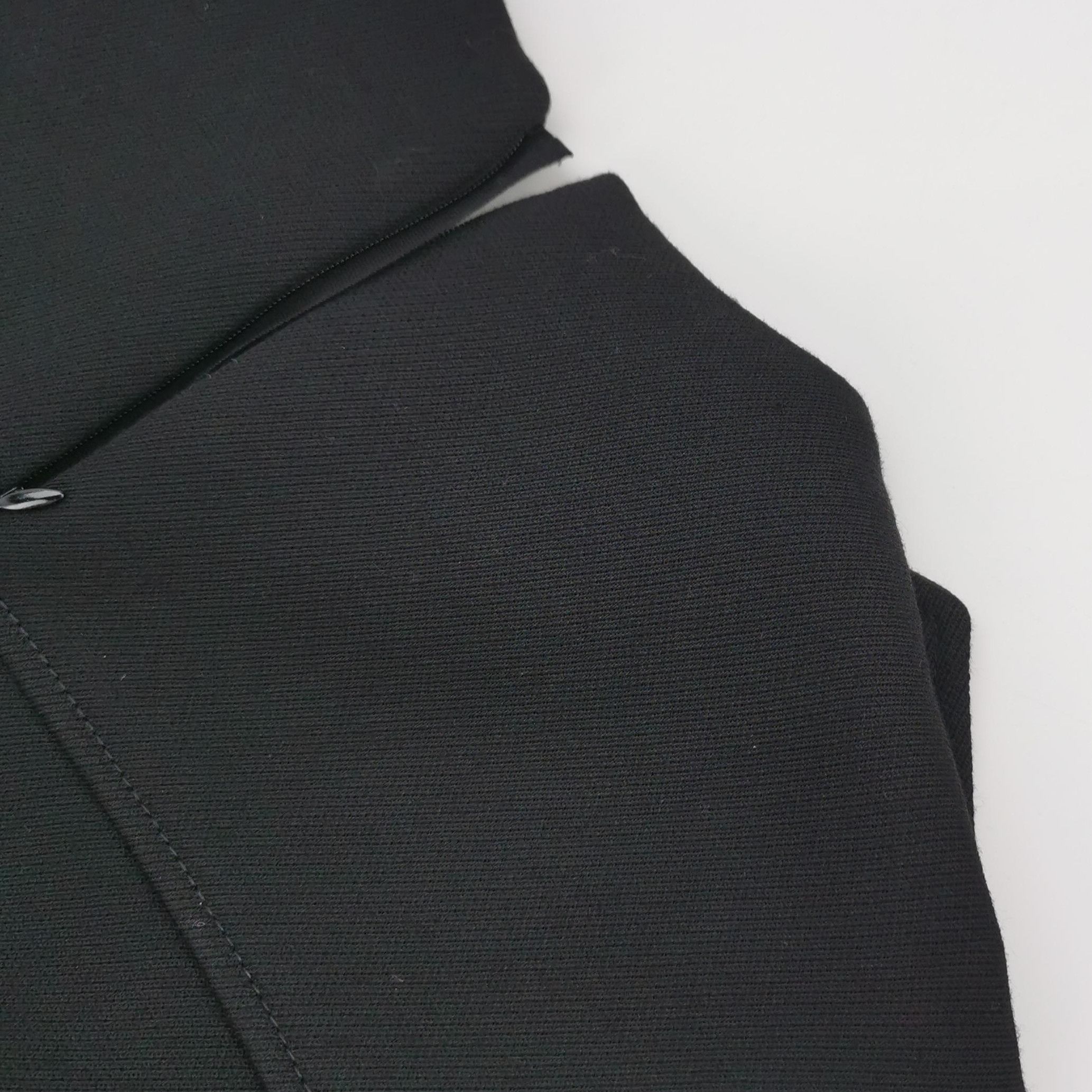 Prada Prada Black Wool Crewneck Dress 0079 Size US 44 / EU 60 - 5 Thumbnail