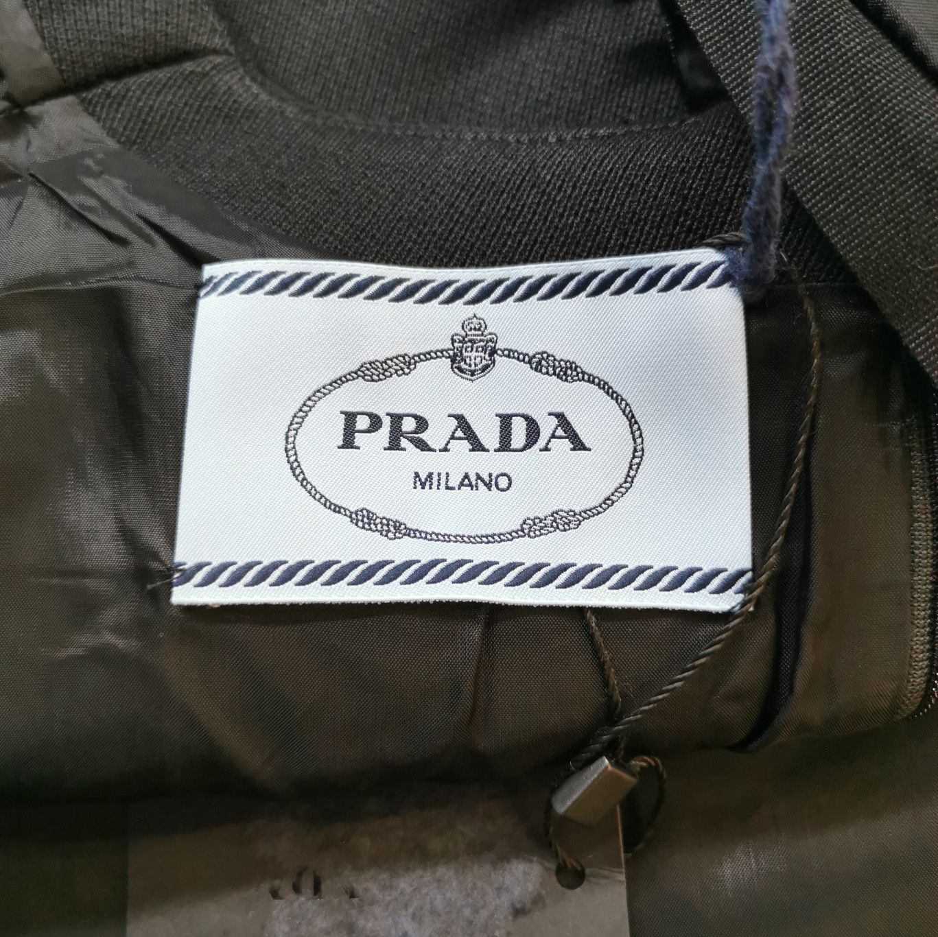 Prada Prada Black Wool Crewneck Dress 0079 Size US 44 / EU 60 - 10 Thumbnail
