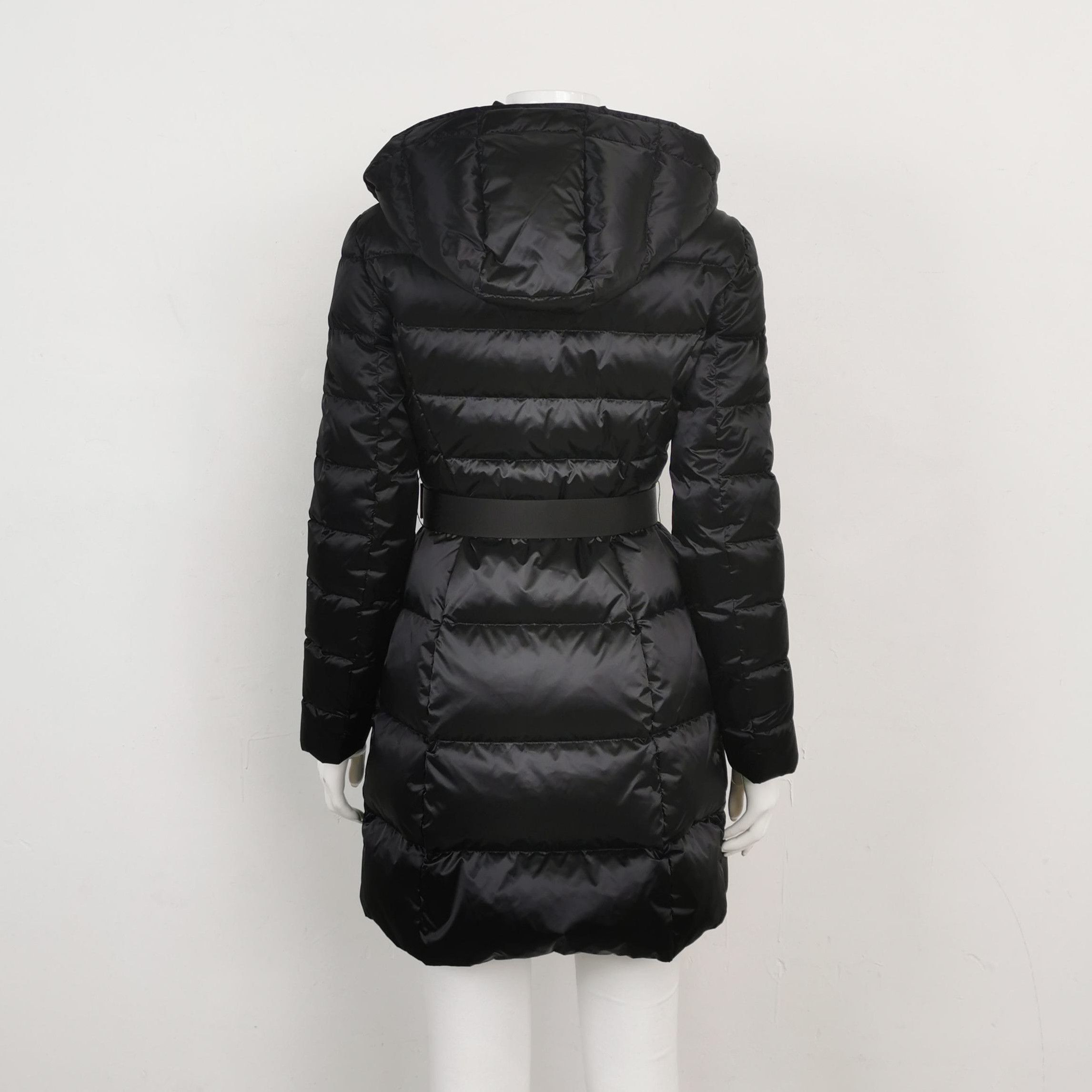 Prada Prada Quilted Hooded Long Sleeve Down Jacket 0079 Size US S / EU 44-46 / 1 - 2 Thumbnail