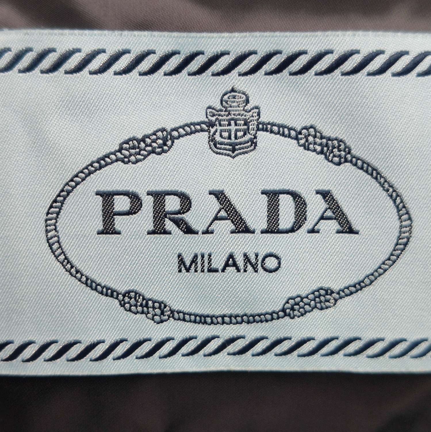 Prada Prada Quilted Hooded Long Sleeve Down Jacket 0079 Size US S / EU 44-46 / 1 - 4 Thumbnail