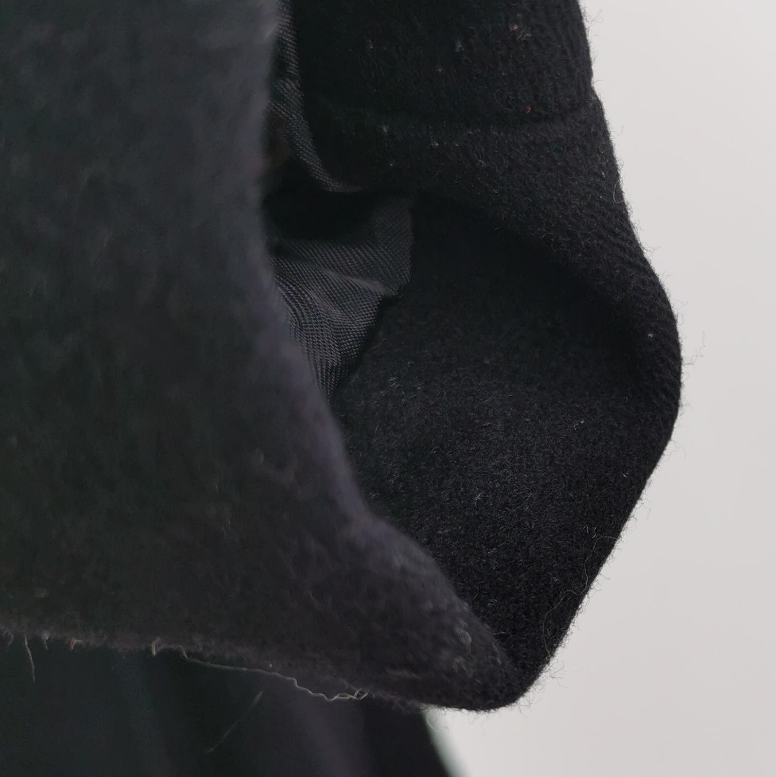 Prada Prada Black Wool Hooded Toggle Coat 0079 Size US M / EU 48-50 / 2 - 5 Thumbnail