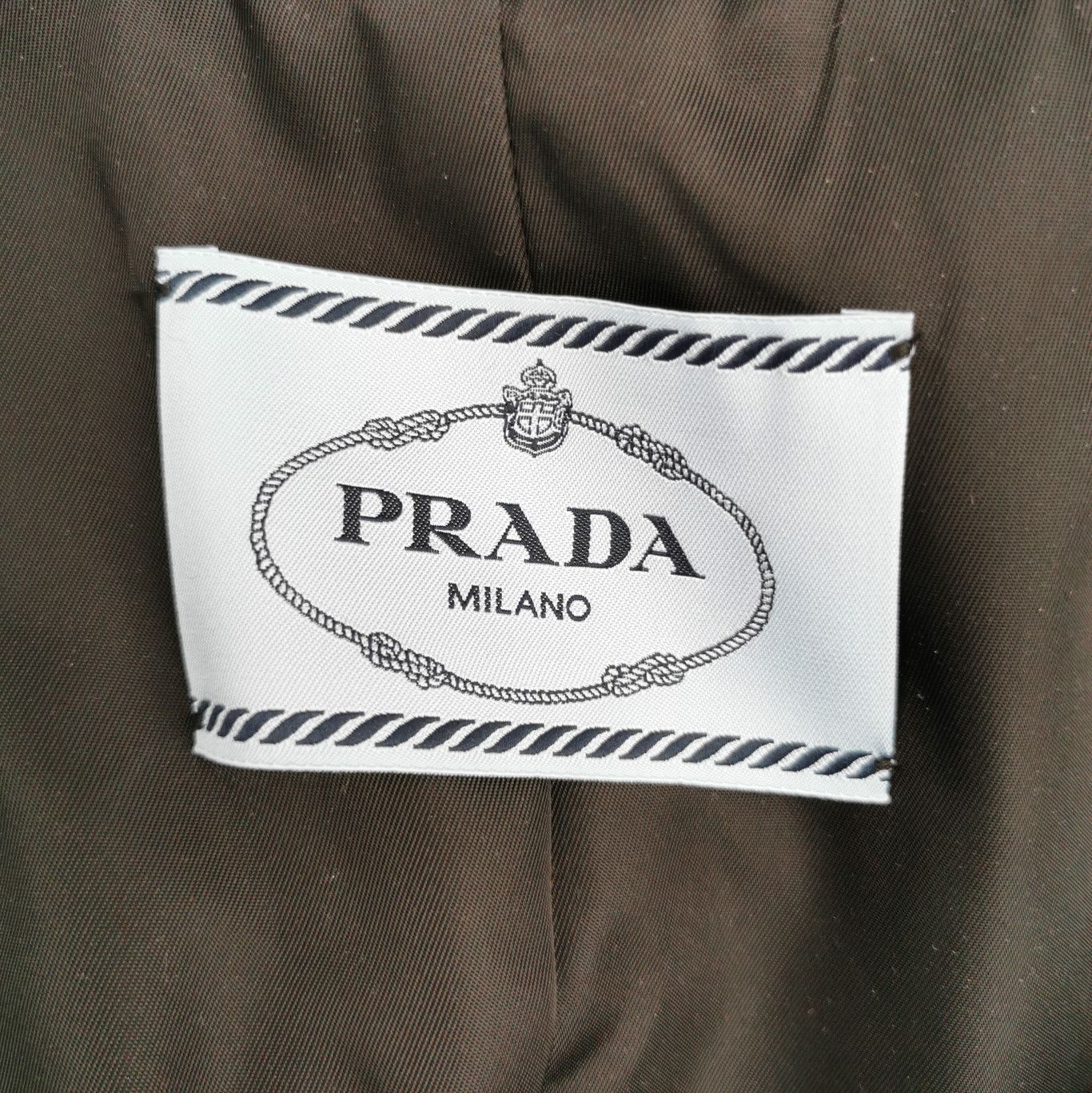 Prada Prada Wool Plaid Collar Coat 0079 Size US S / EU 44-46 / 1 - 5 Thumbnail