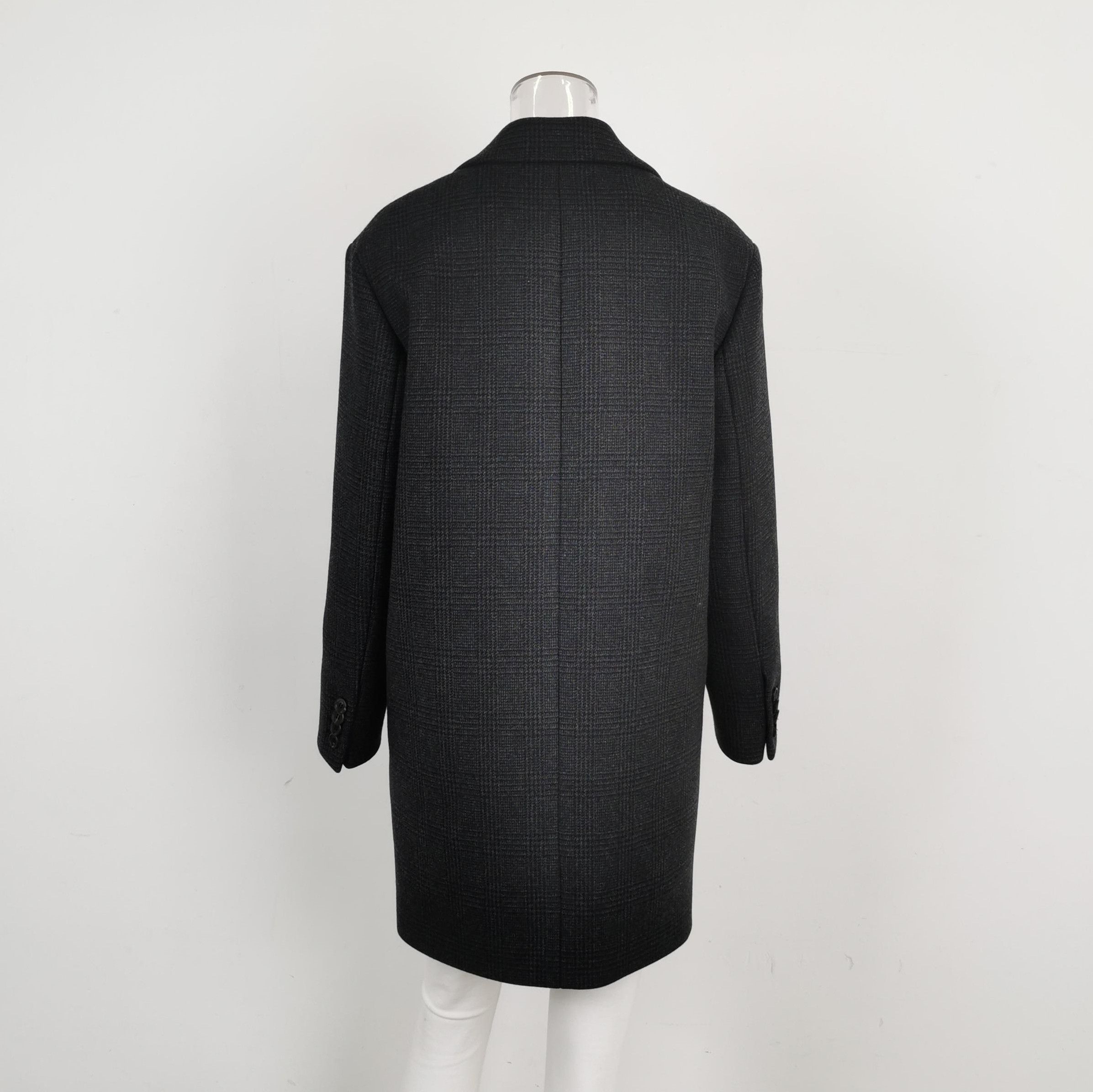 Prada Prada Wool Plaid Collar Coat 0079 Size US S / EU 44-46 / 1 - 2 Thumbnail