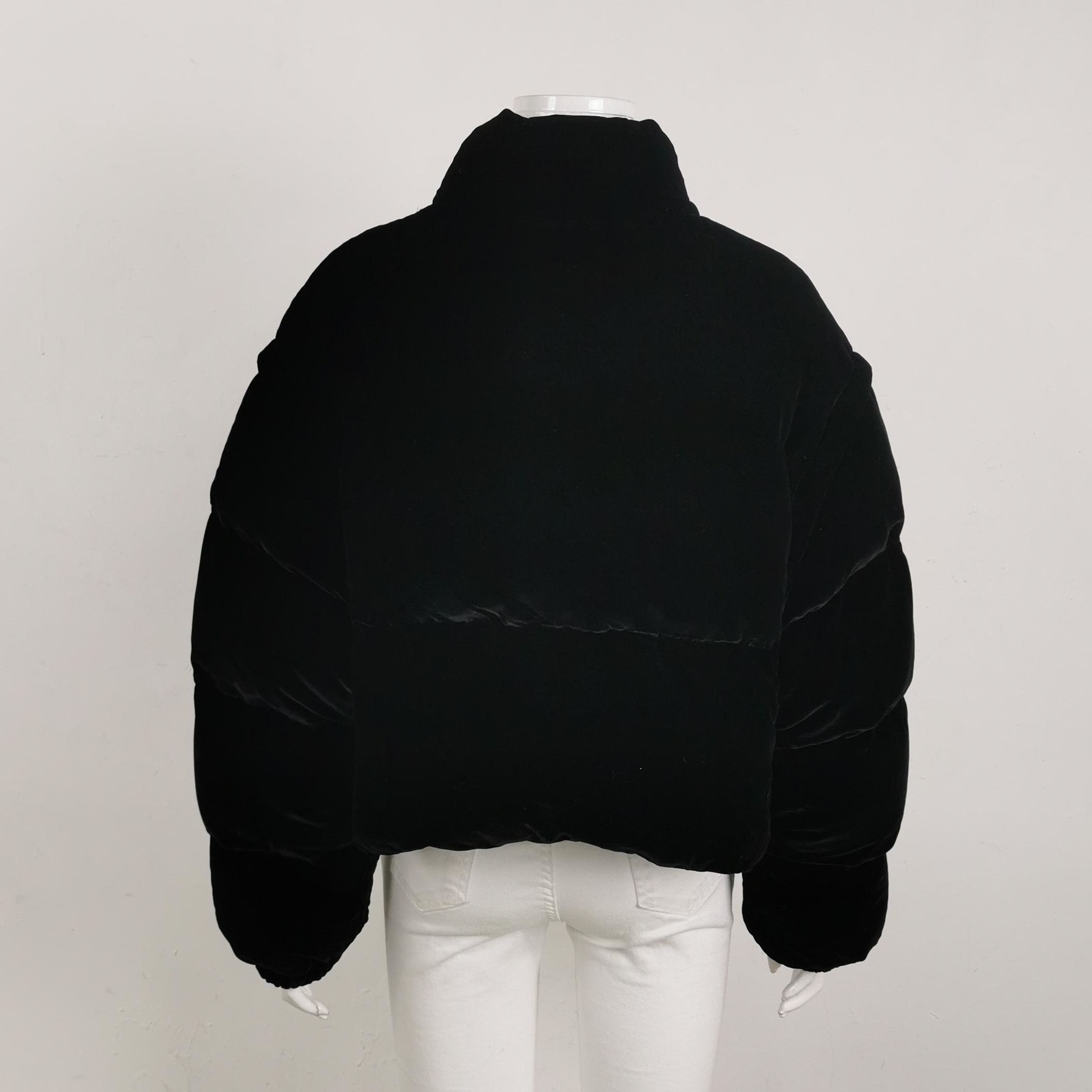 Prada Prada Black Nylon Triangle Logo Down Jacket 0079 Size US L / EU 52-54 / 3 - 2 Thumbnail