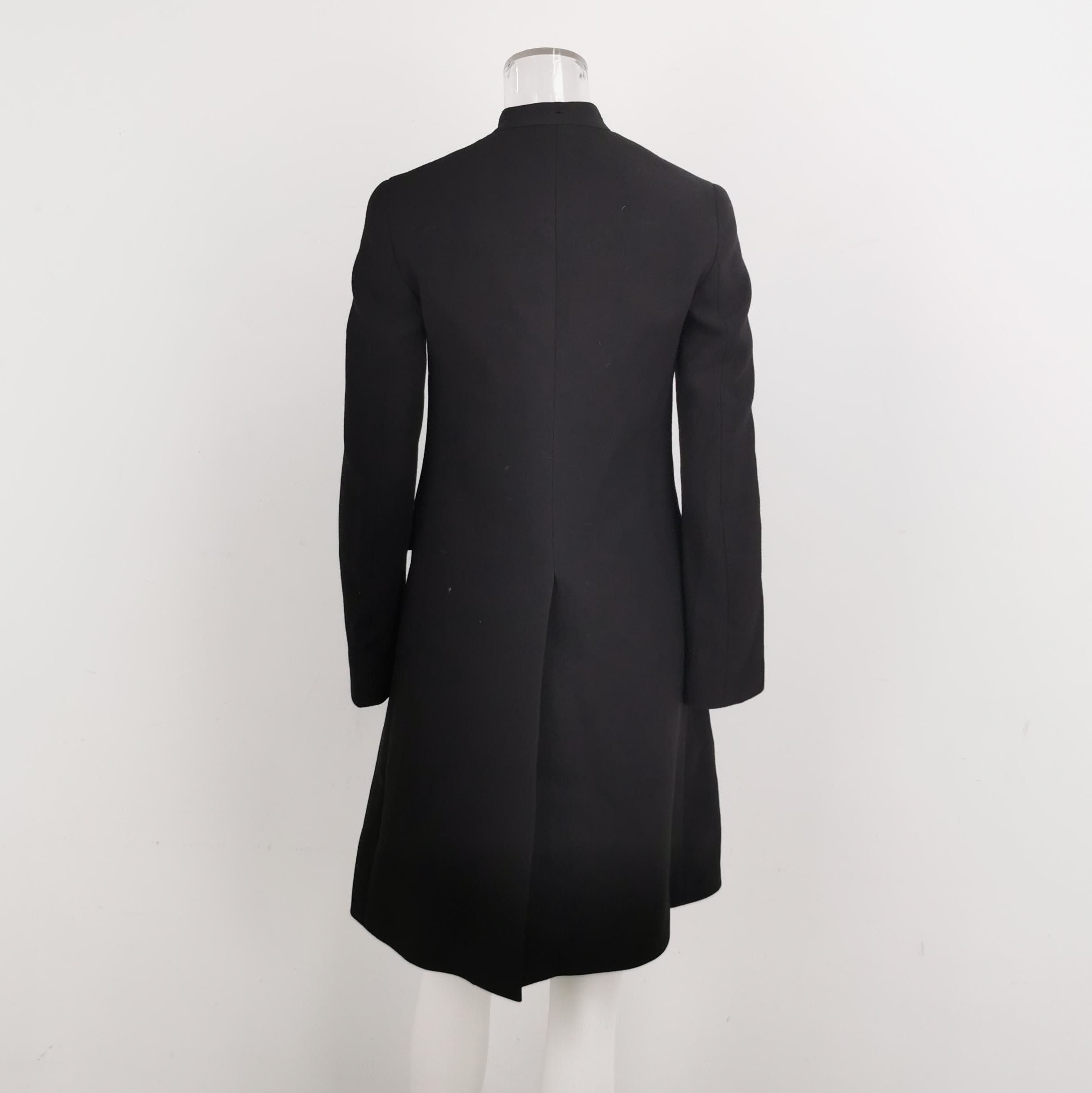 Prada Prada Wool Round Neck Long Coat Size 38 0079 Size US M / EU 48-50 / 2 - 3 Thumbnail