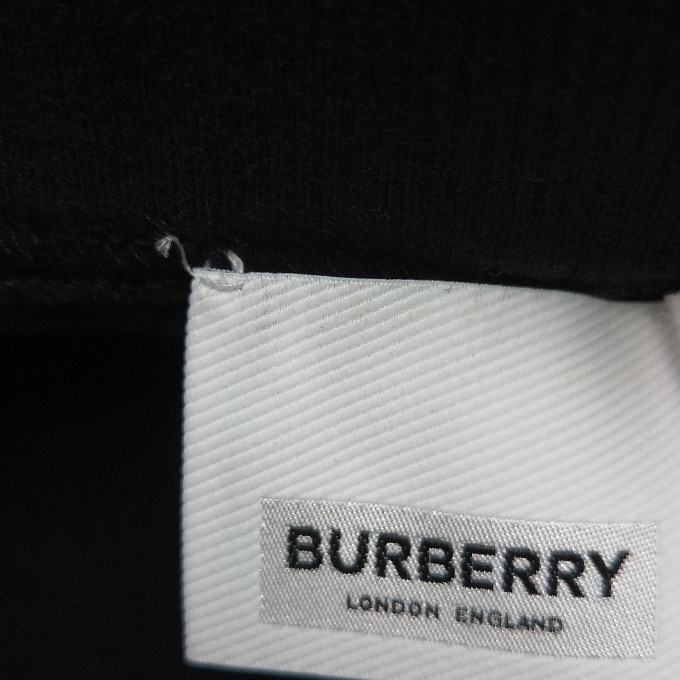 Burberry Burberry Black Logo Cutout Maxi Skirt 0079 Size US 26 / EU 42 - 10 Thumbnail