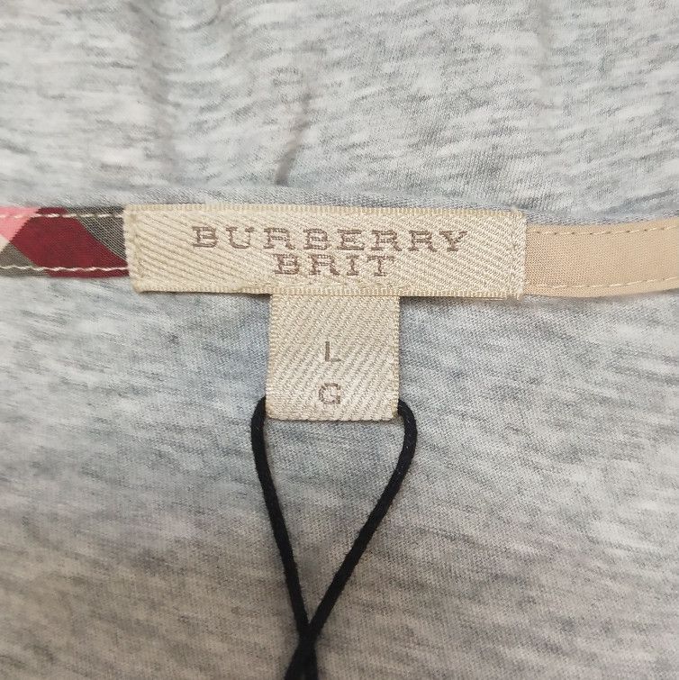 Burberry Burberry Brit Long Sleeve V-Neck Tee 0079 Size US L / EU 52-54 / 3 - 6 Thumbnail