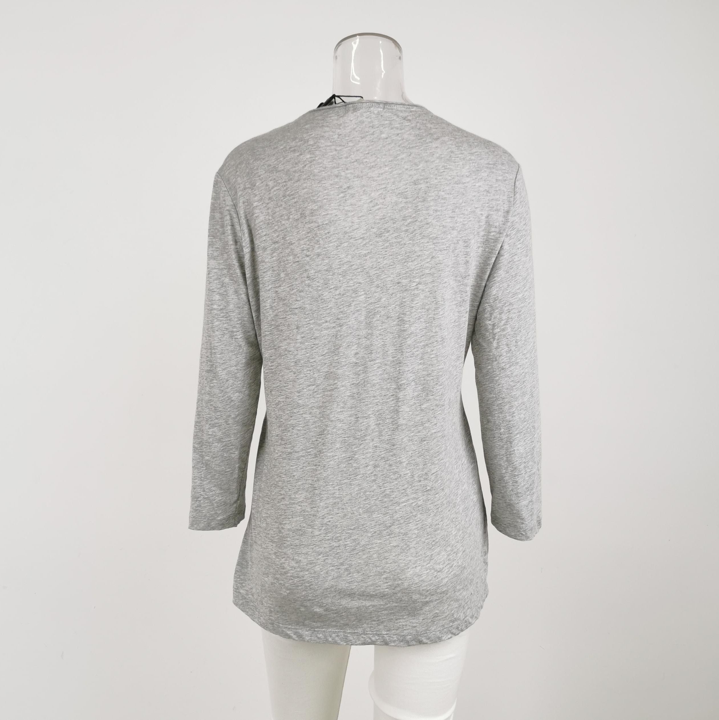 Burberry Burberry Brit Long Sleeve V-Neck Tee 0079 Size US L / EU 52-54 / 3 - 3 Thumbnail