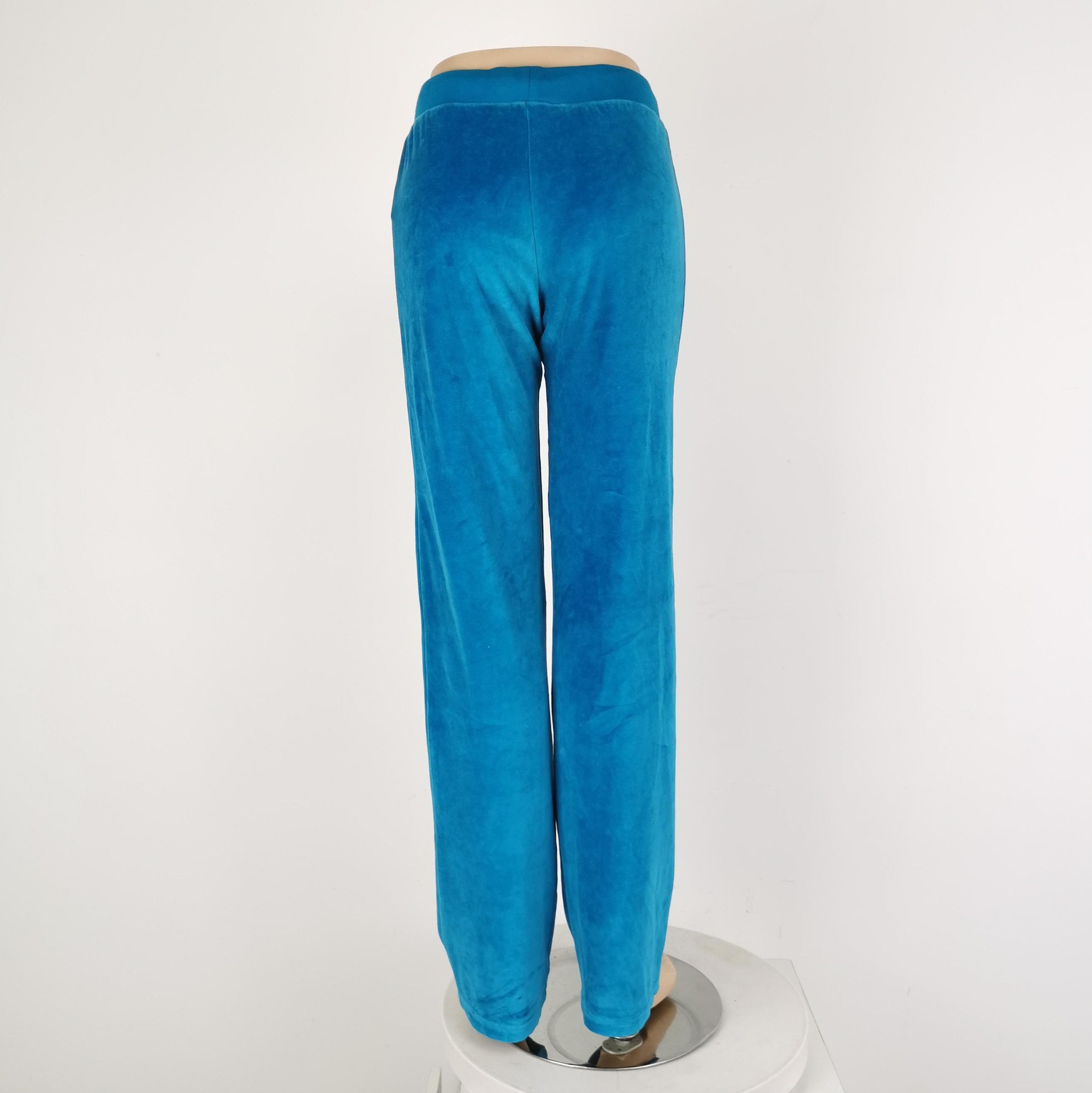 Burberry Burberry Brit Cotton Casual Long Pants in Blue 0079 Size US 26 / EU 42 - 3 Thumbnail