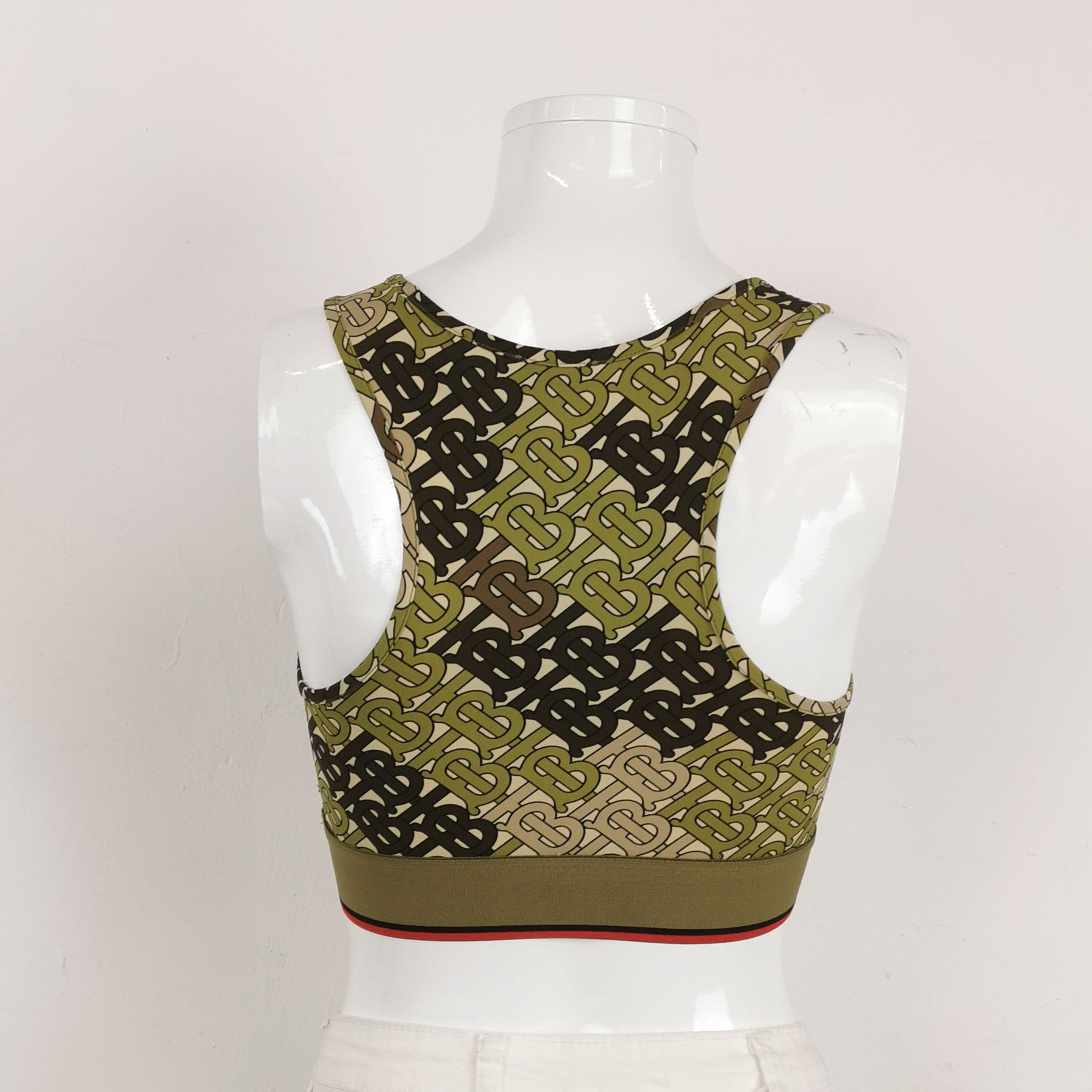Burberry Burberry Colorful Logo Print Crop Top 0079 Size US XXS / EU 40 - 2 Thumbnail