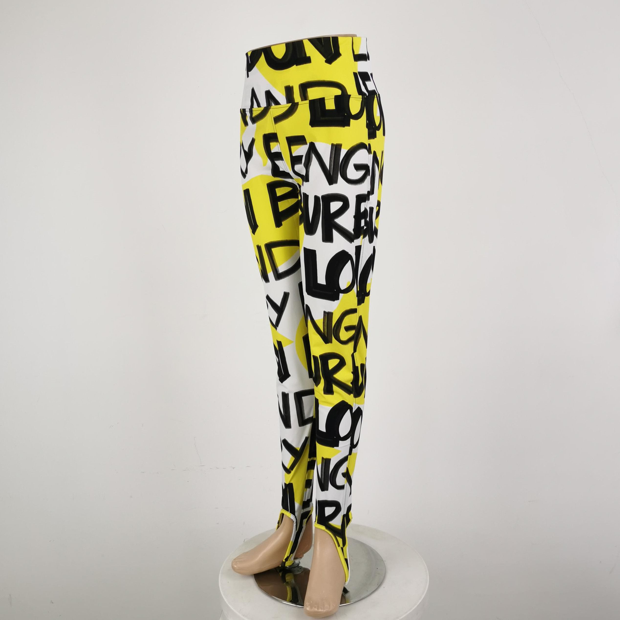 Burberry Burberry Bold Graphic Slim Fit Pants 0079 Size US 32 / EU 48 - 2 Thumbnail