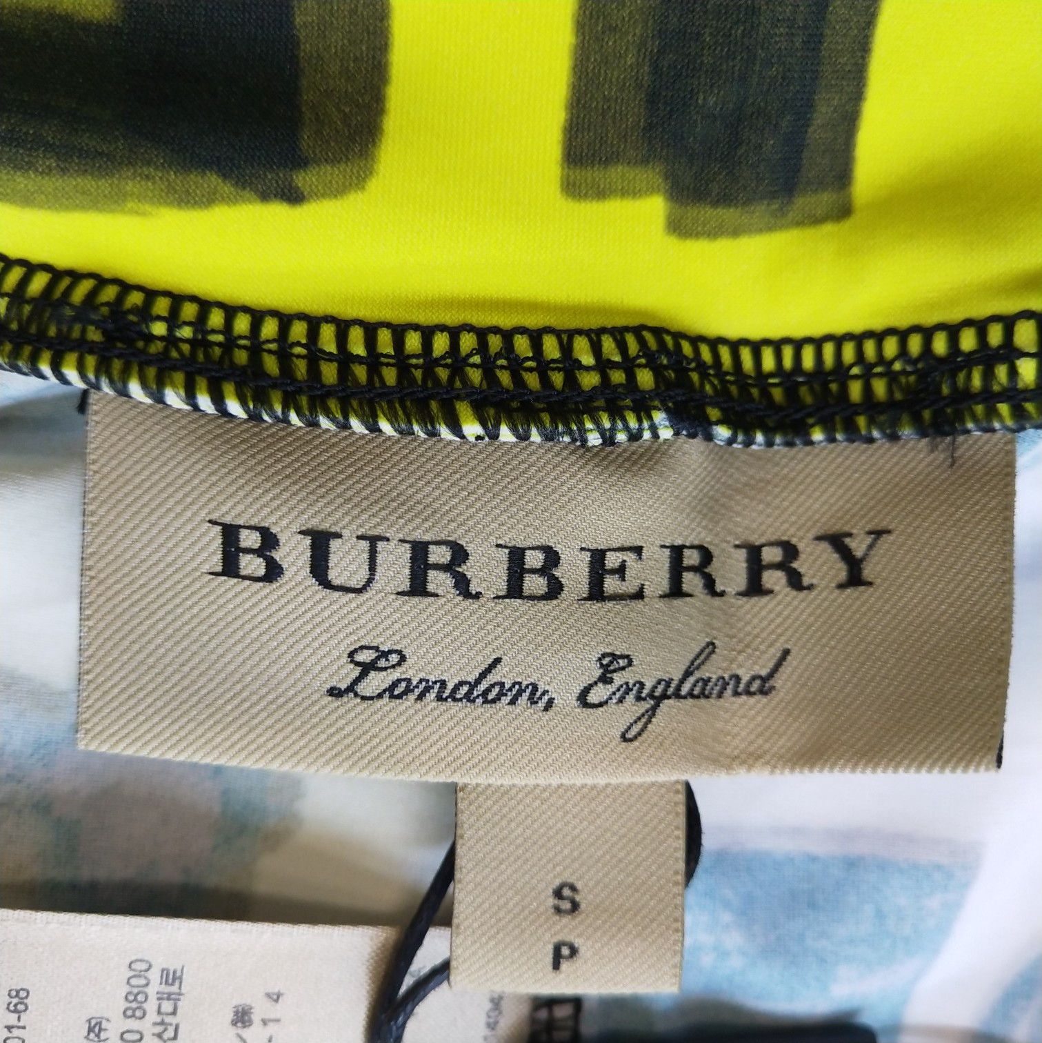 Burberry Burberry Colorful Letter Logo Slim Pants 0079 Size US 26 / EU 42 - 4 Thumbnail