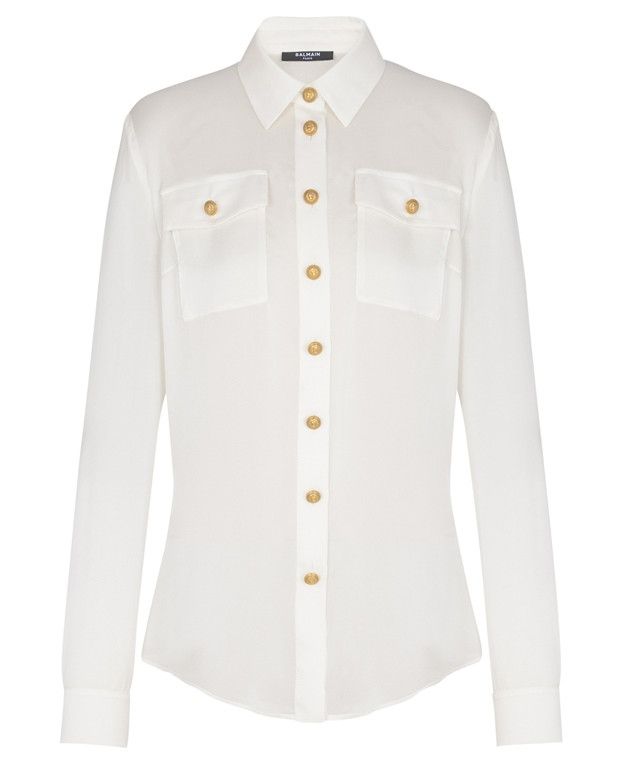 Balmain Long-sleeved blouse Size XS / US 0-2 / IT 36-38 - 4 Thumbnail