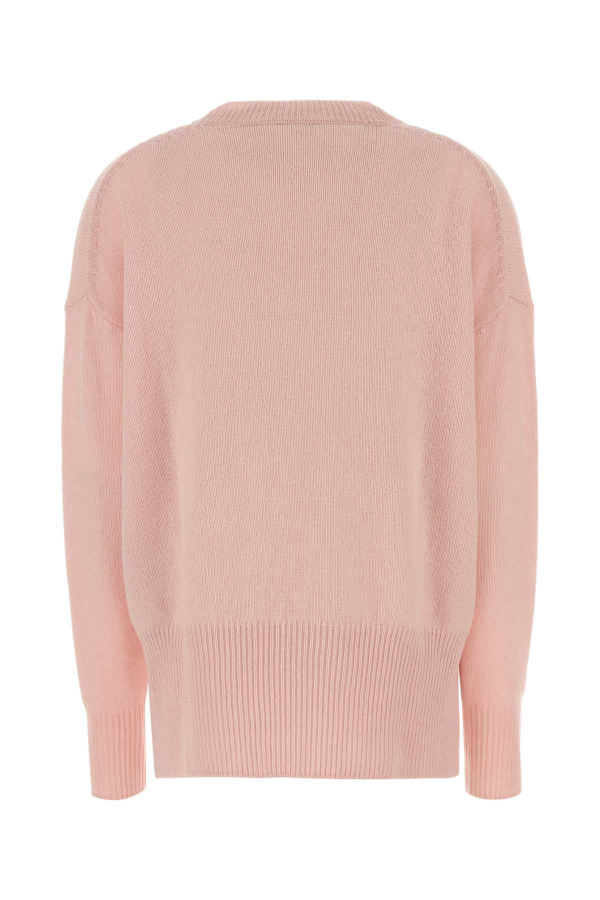 Jil Sander Pink Cashmere Oversize Sweater Size S / US 4 / IT 40 - 2 Thumbnail