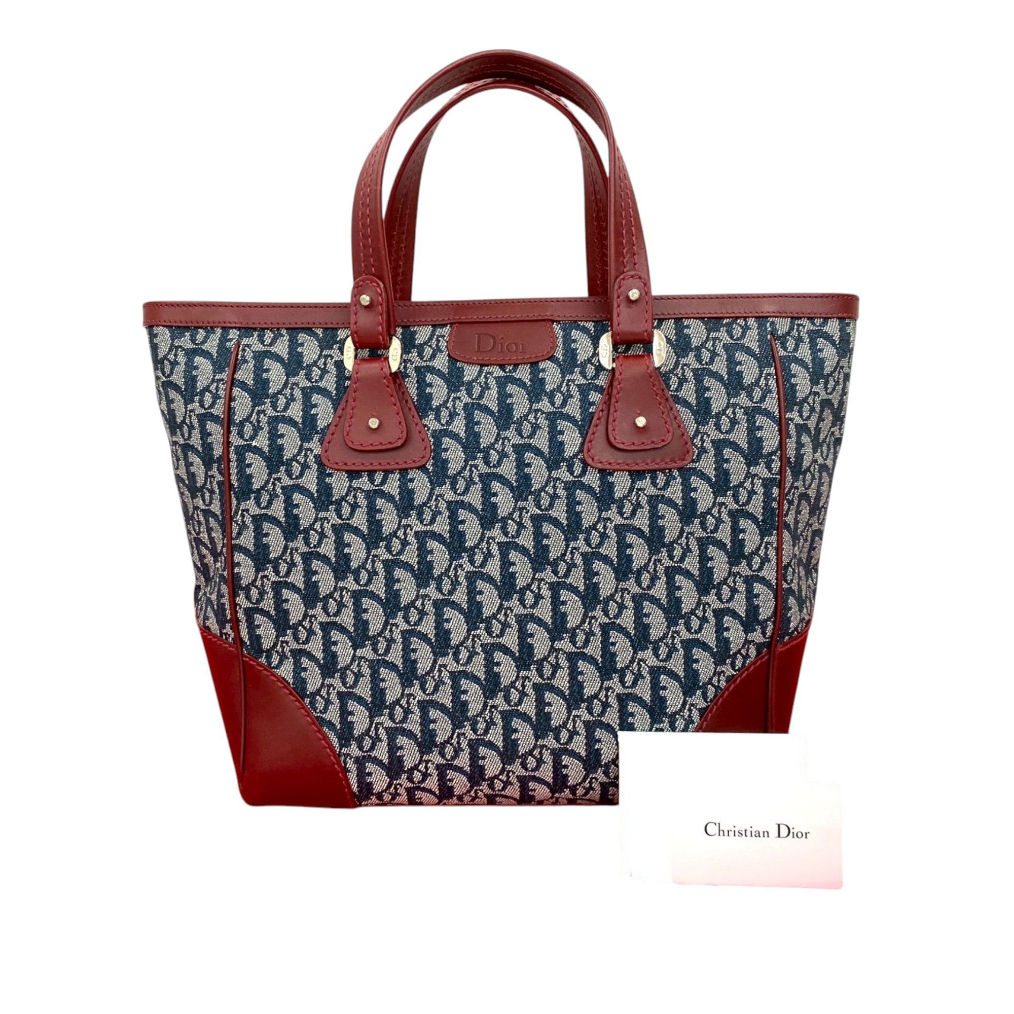 Dior Dior Diorissimo Trotter Canvas Zip Tote Size ONE SIZE - 9 Thumbnail