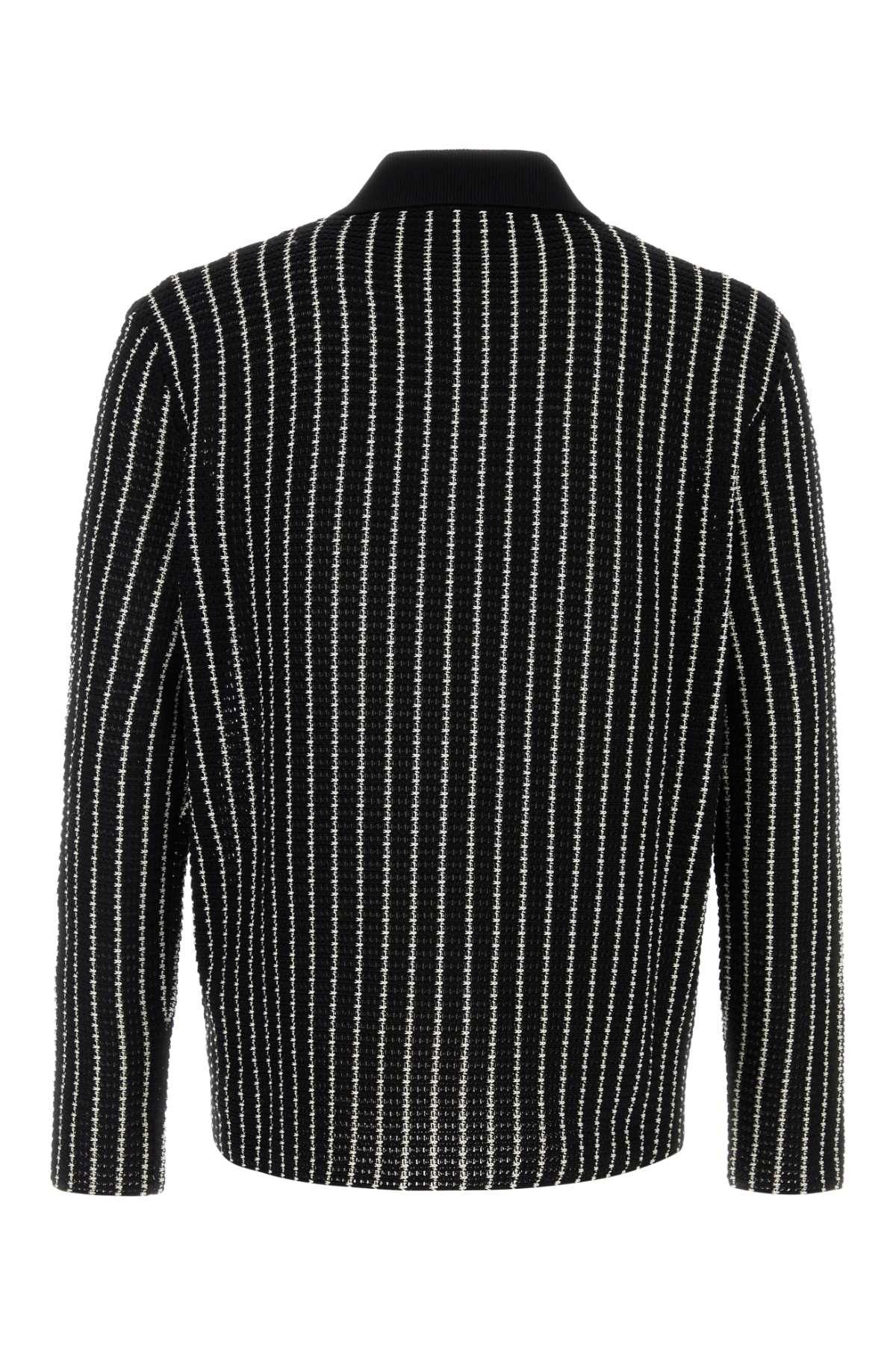 Jil Sander Embroidered Crochet Cardigan Size US L / EU 52-54 / 3 - 2 Thumbnail