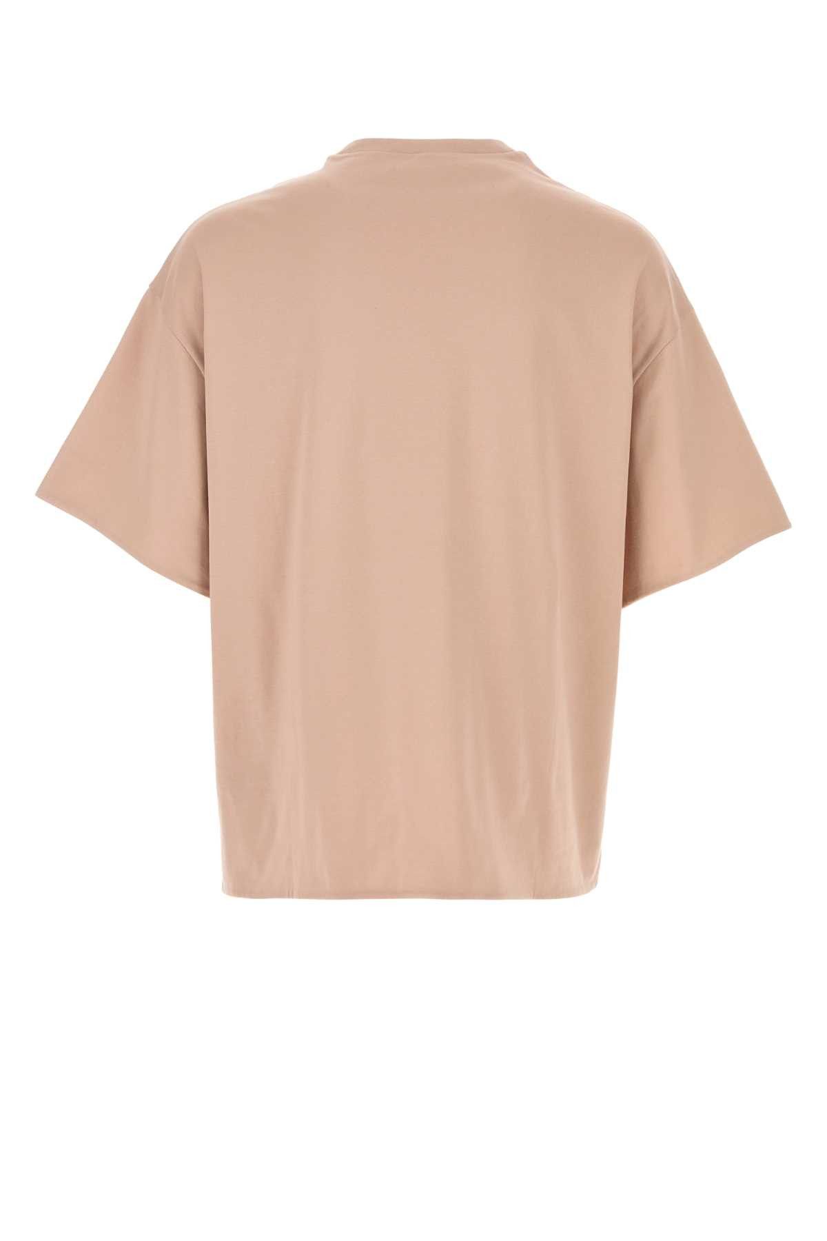 Jil Sander Pink Cotton T-Shirt Size US L / EU 52-54 / 3 - 2 Thumbnail