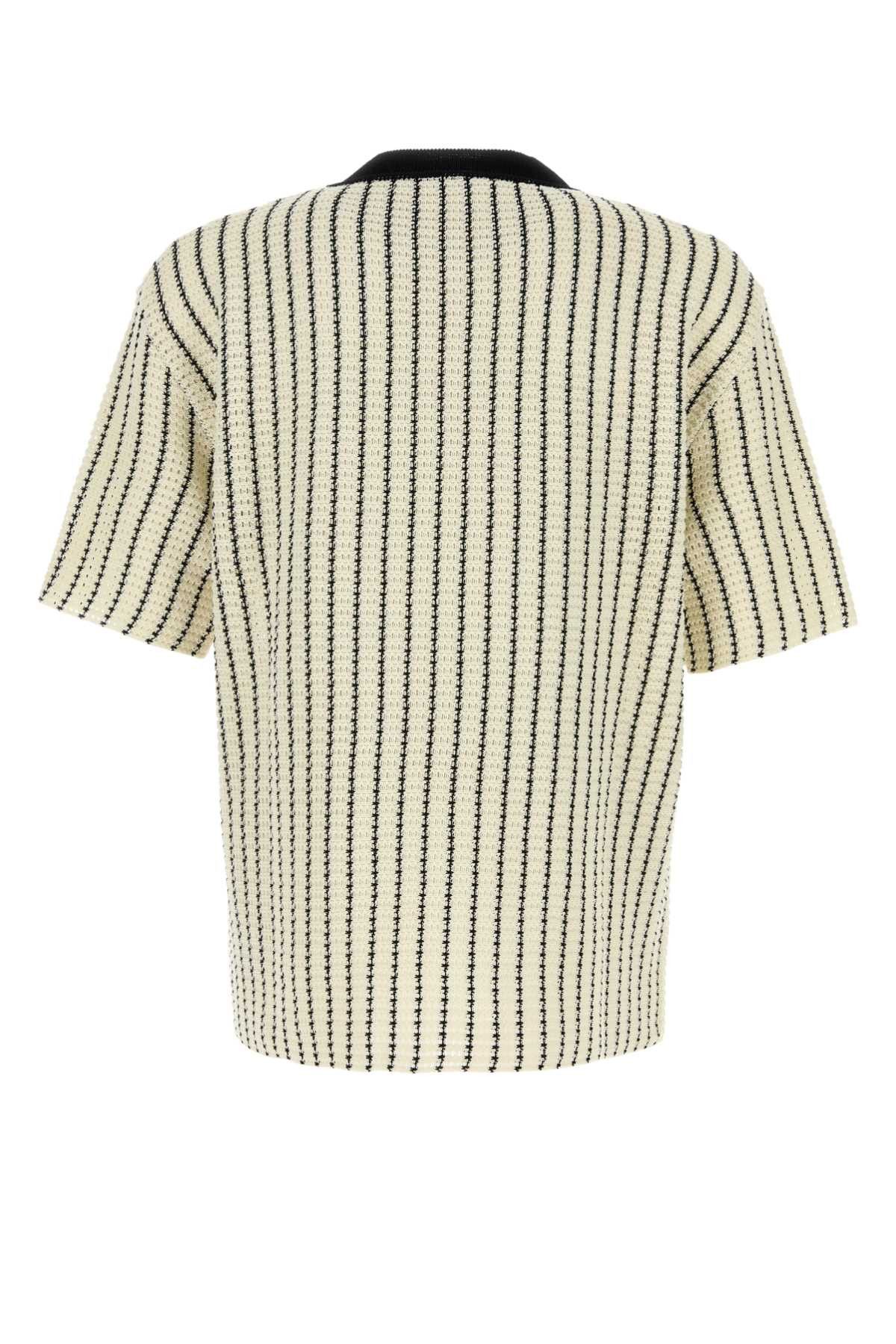 Jil Sander Embroidered Crochet T-Shirt Size US XL / EU 56 / 4 - 2 Thumbnail