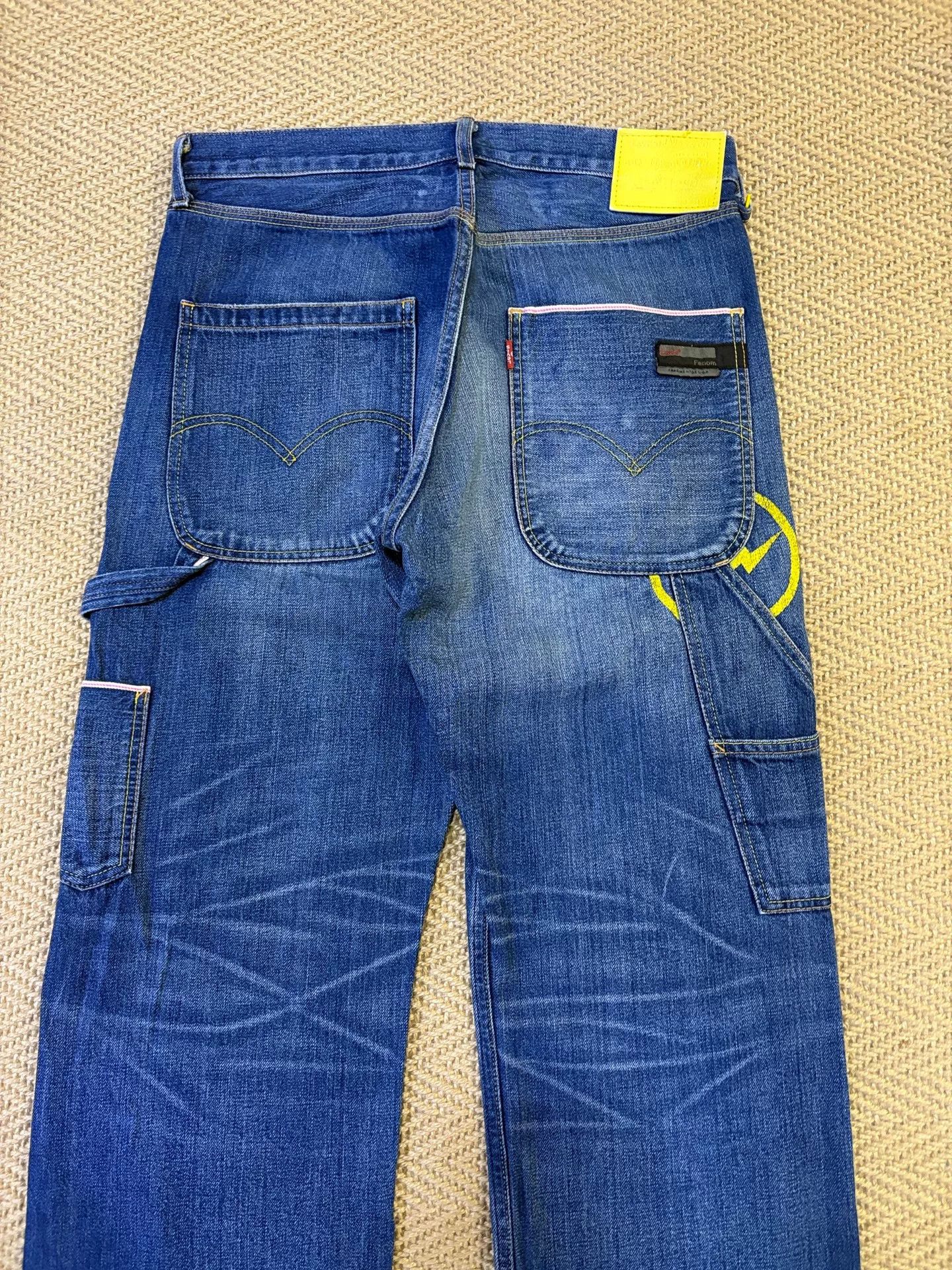 Levi's levis fenom workwear denim pants in blue Size US 31 - 4 Thumbnail