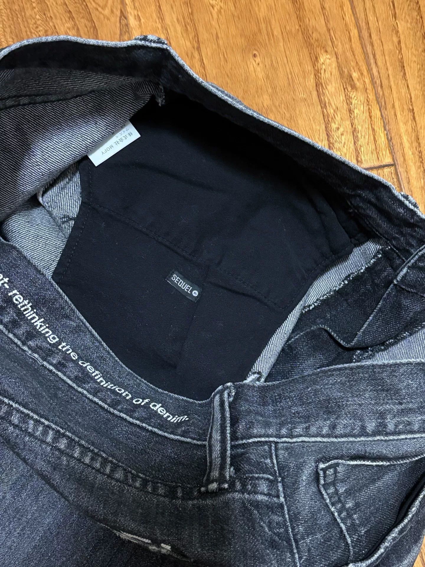 Vanquish sequel fragment denim pants with distressing Size US 32 / EU 48 - 7 Thumbnail