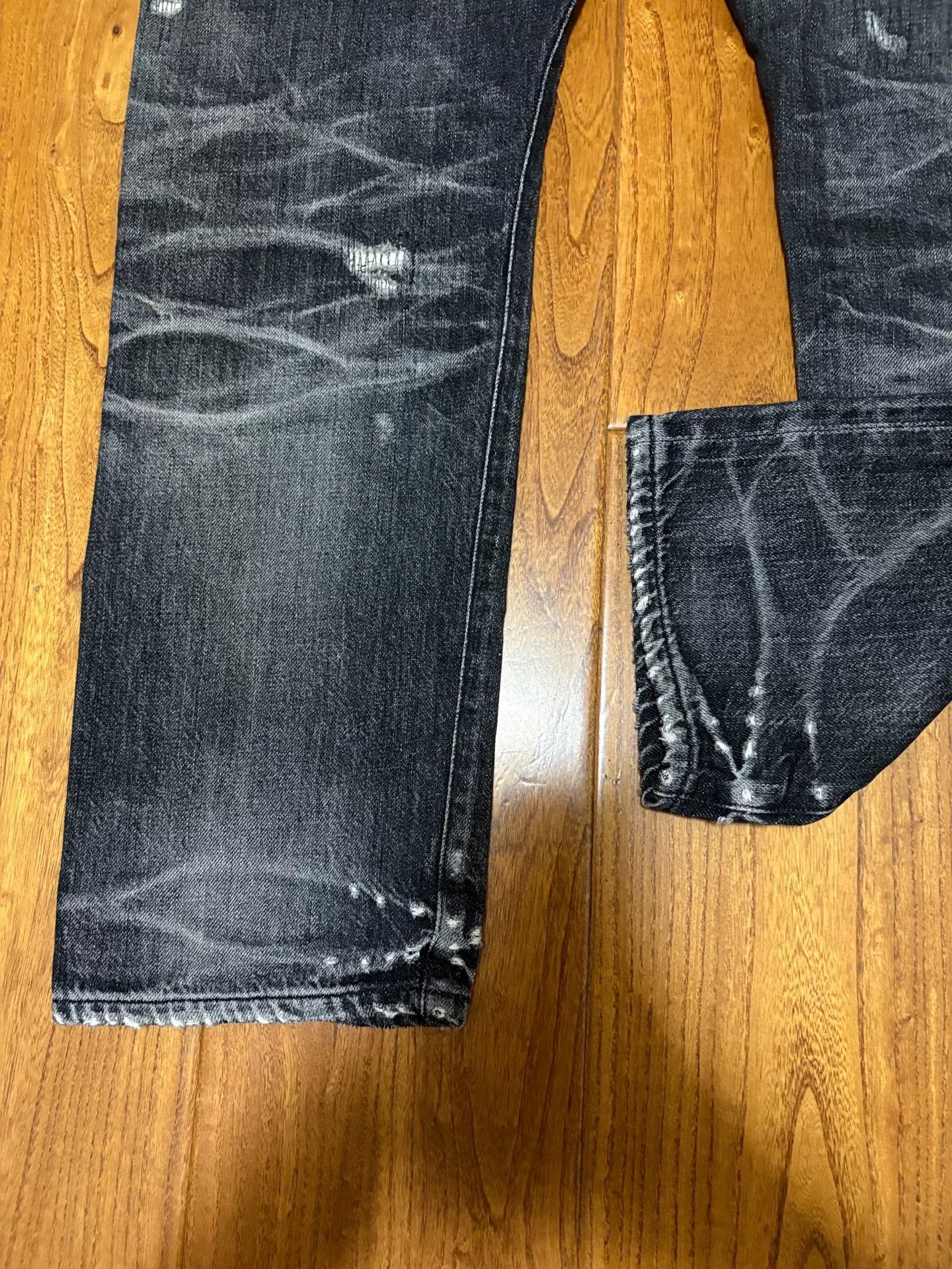Vanquish sequel fragment denim pants with distressing Size US 32 / EU 48 - 4 Thumbnail