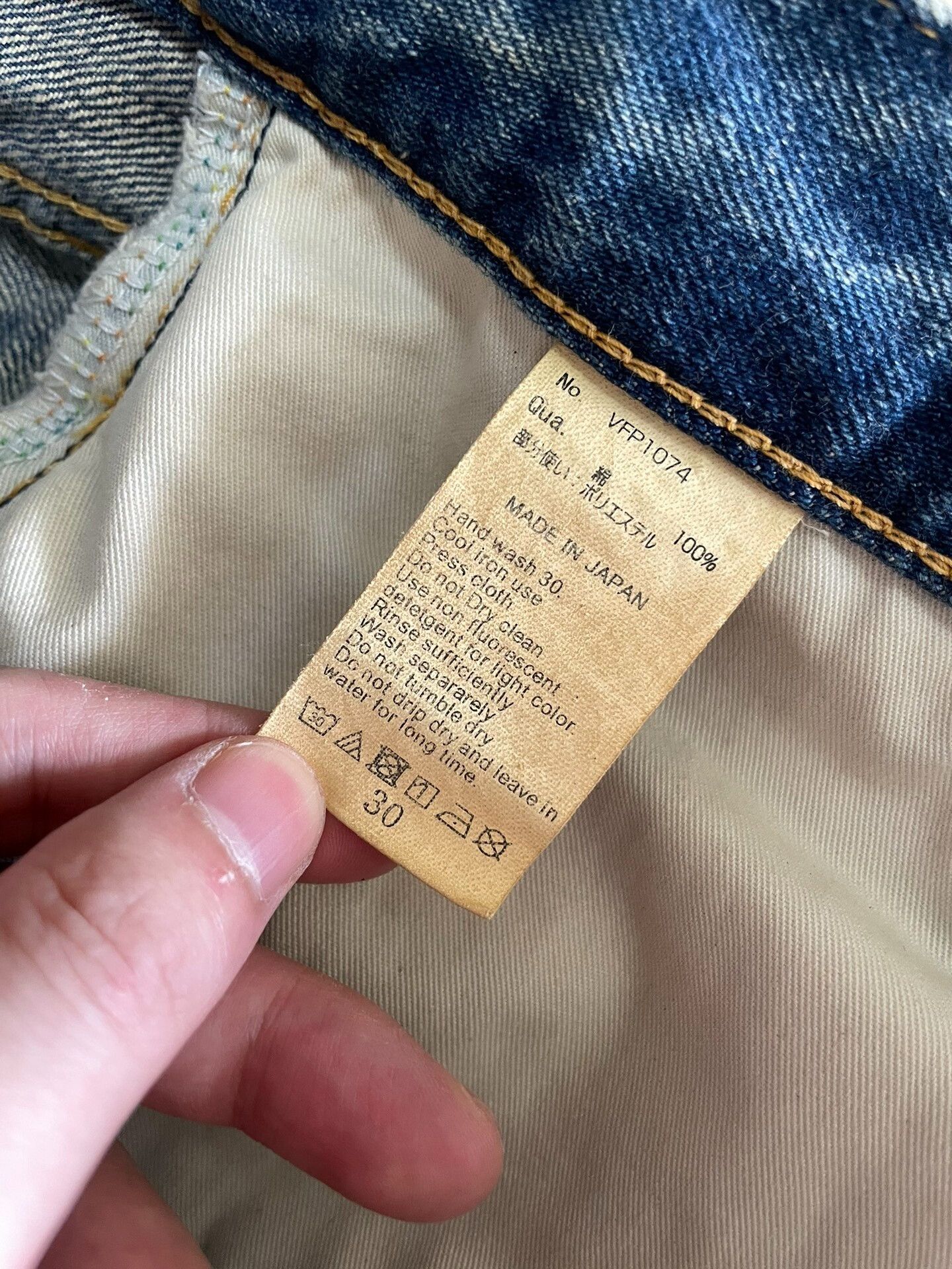 Vanquish denim by vanquish fragment distressed jeans Size US 30 / EU 46 - 8 Thumbnail