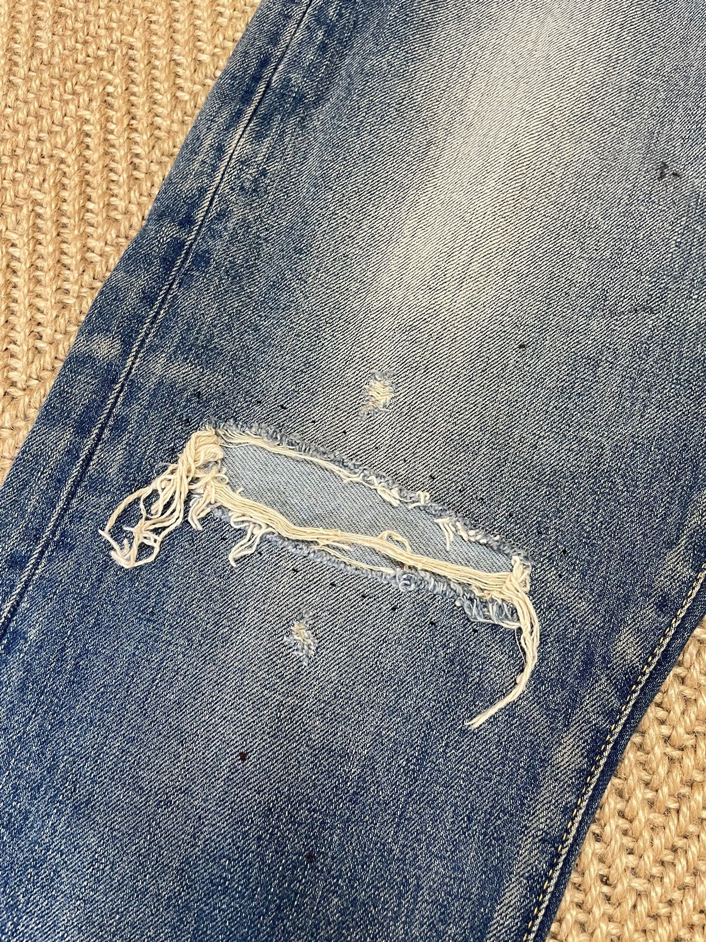 Vanquish denim by vanquish fragment distressed jeans Size US 30 / EU 46 - 6 Thumbnail