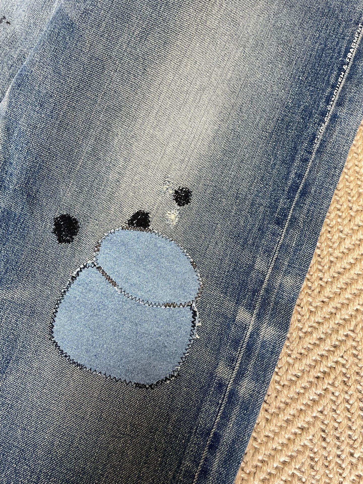 Vanquish denim by vanquish fragment distressed jeans Size US 30 / EU 46 - 5 Thumbnail