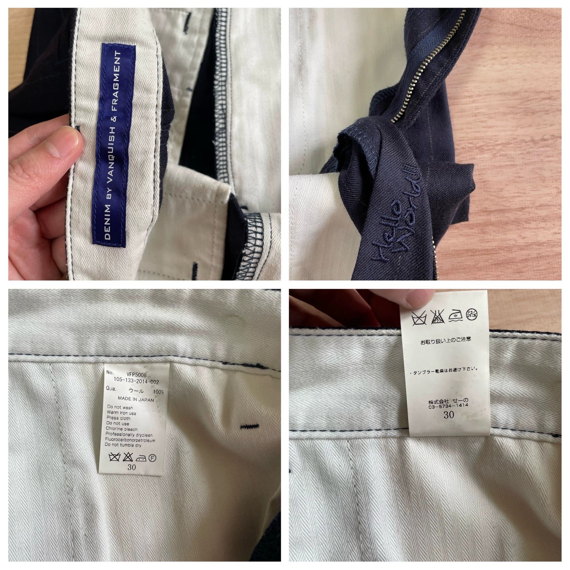 Vanquish denim by vanquish fragment casual pants Size US 30 / EU 46 - 8 Thumbnail