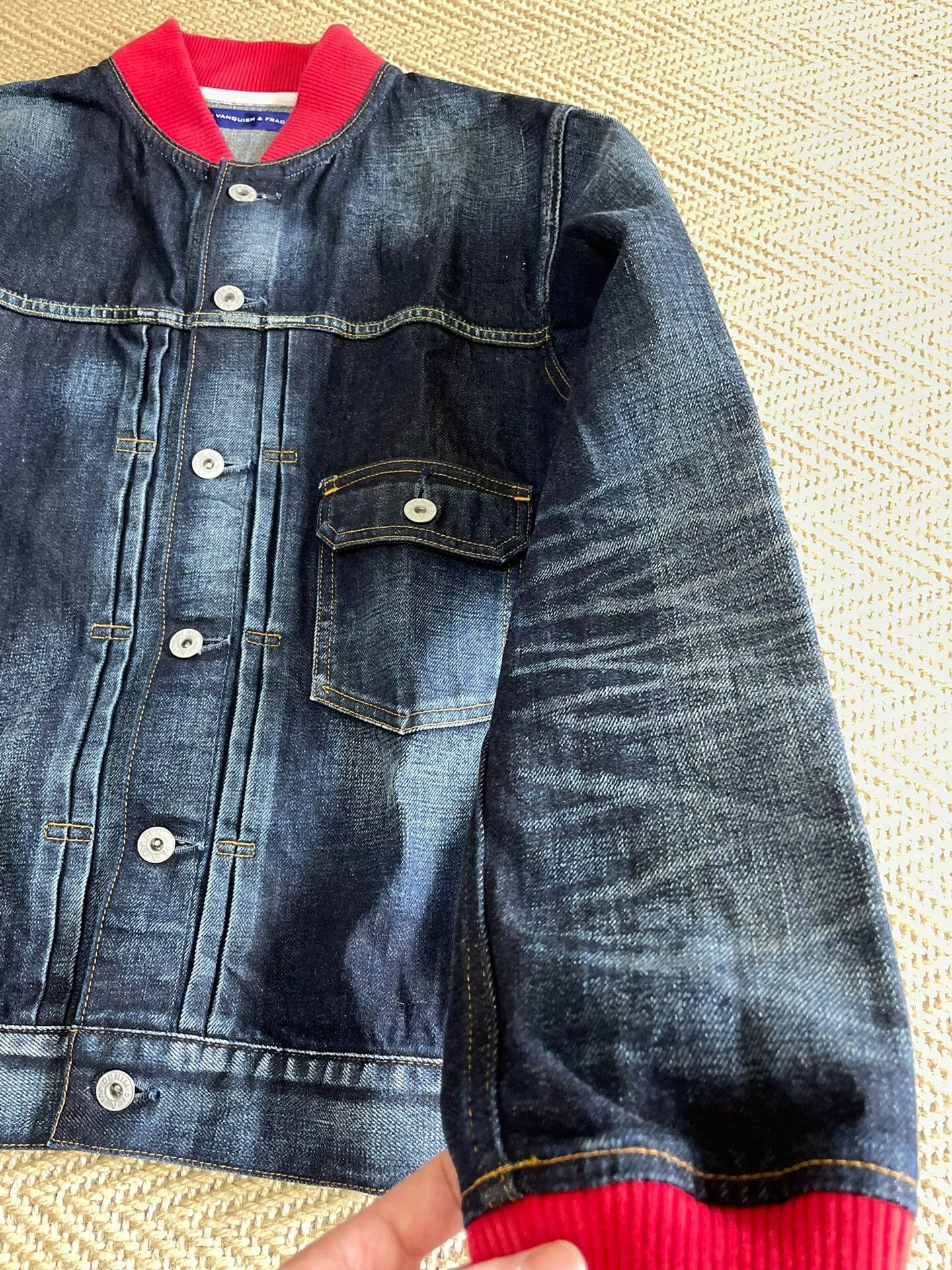 Vanquish denim jacket by vanquish & fragment Size US M / EU 48-50 / 2 - 6 Thumbnail