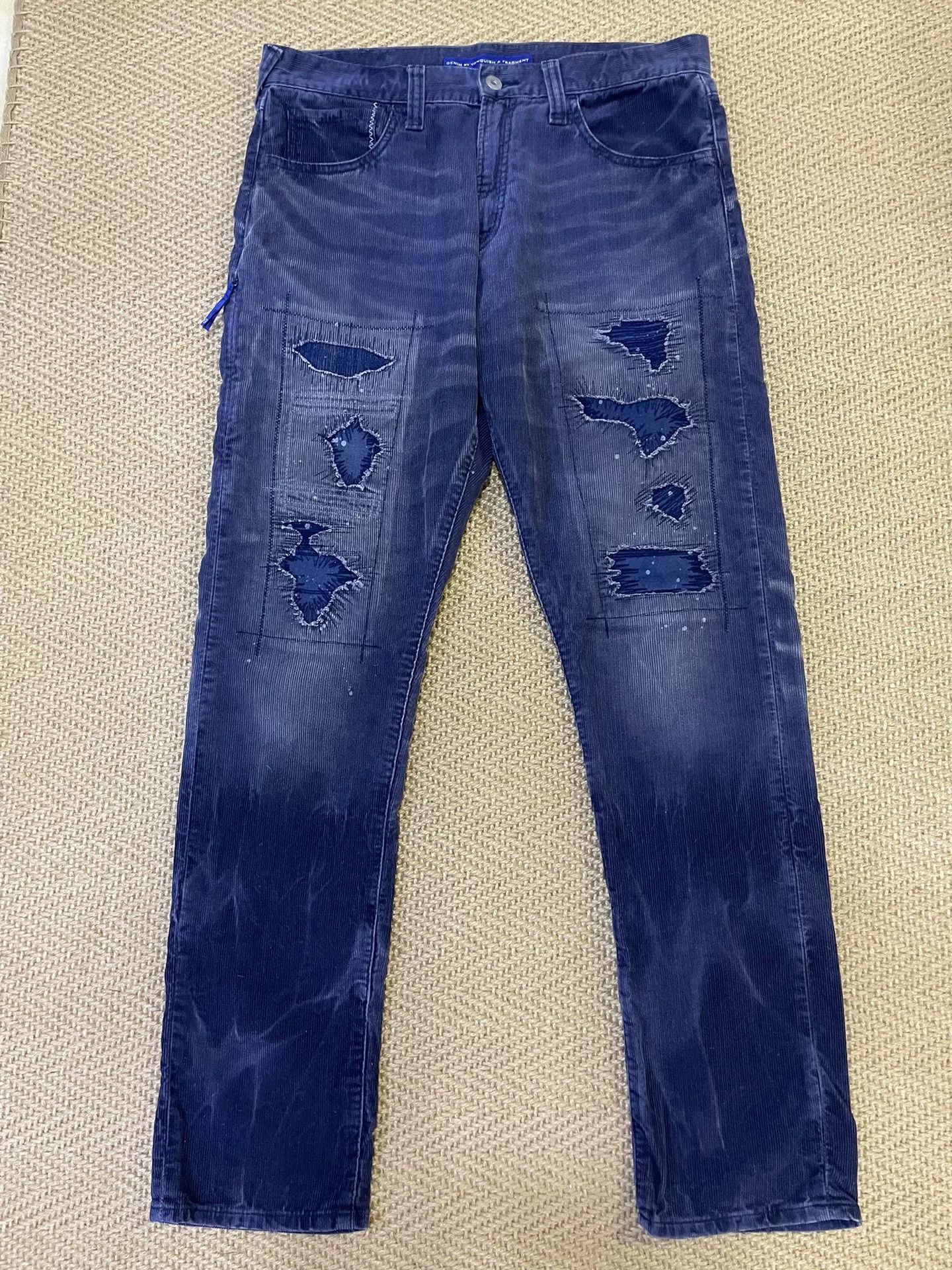 Vanquish denim by vanquish & fragment corduroy pants Size US 32 / EU 48 - 4 Thumbnail