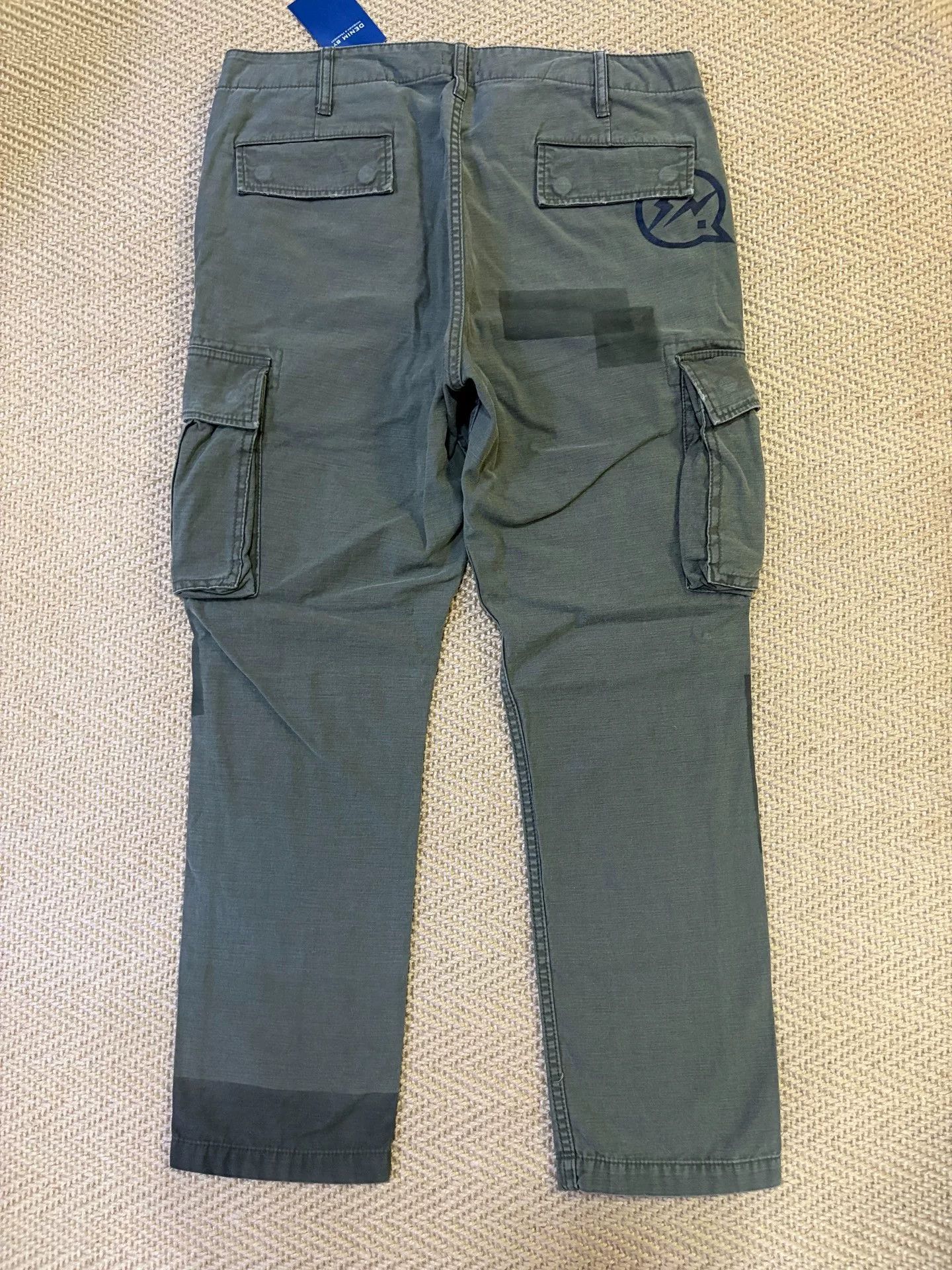 Vanquish denim cargo pants by vanquish & fragment Size US 36 / EU 52 - 2 Thumbnail