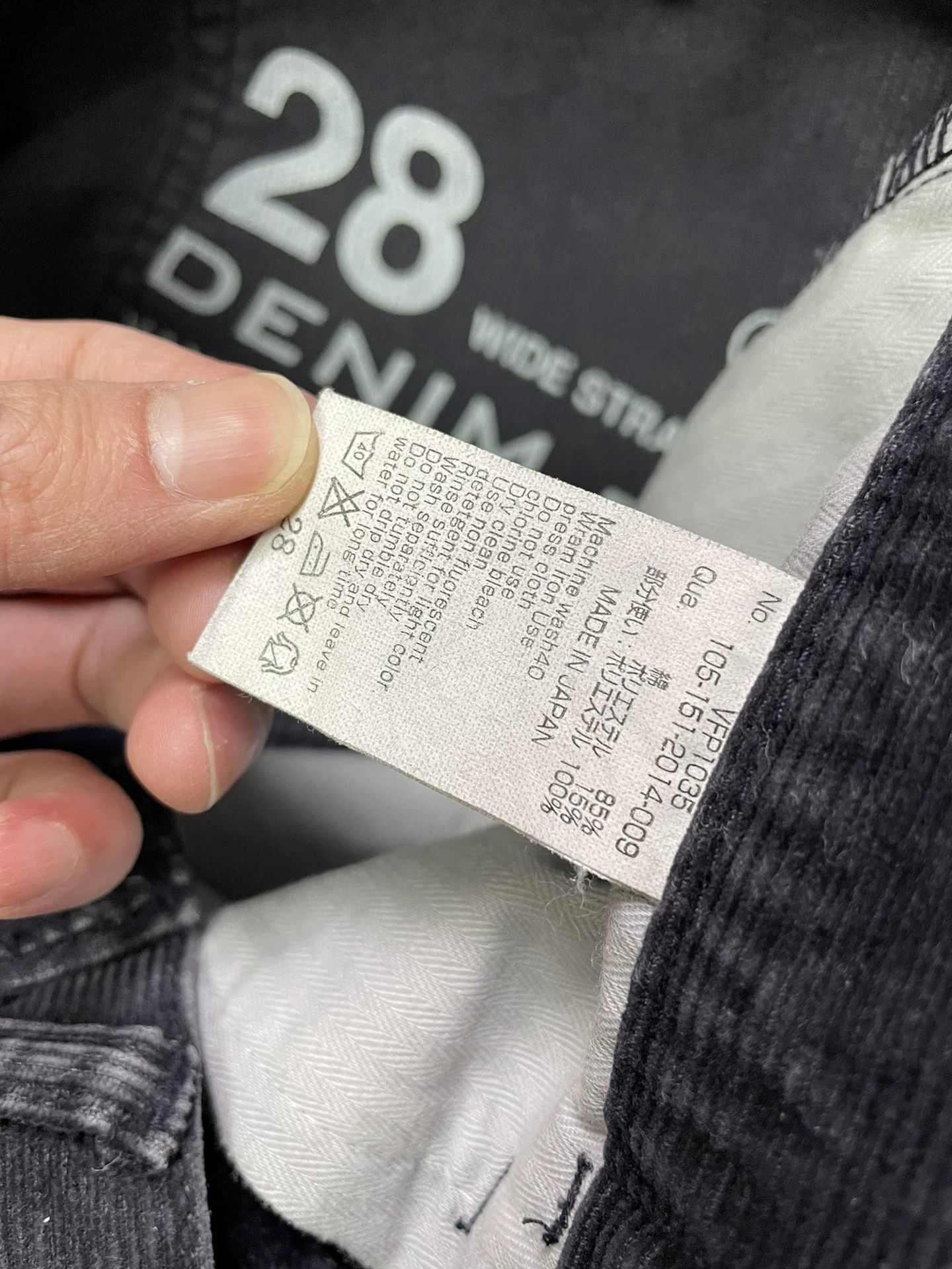 Vanquish denim by vanquish fragment casual pants Size US 28 / EU 44 - 9 Thumbnail