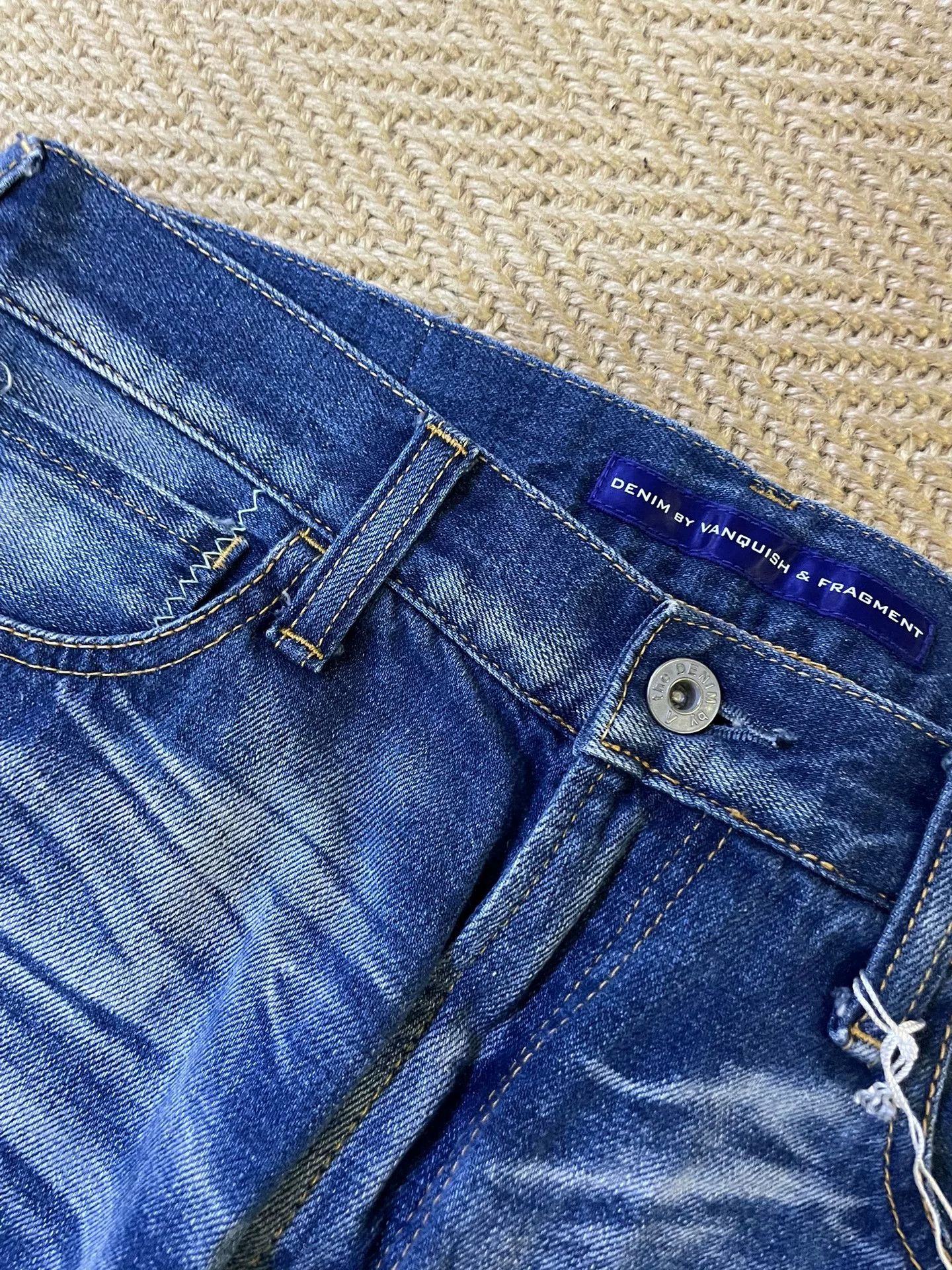 Vanquish denim by vanquish & fragment lightweight jeans Size US 28 / EU 44 - 6 Thumbnail