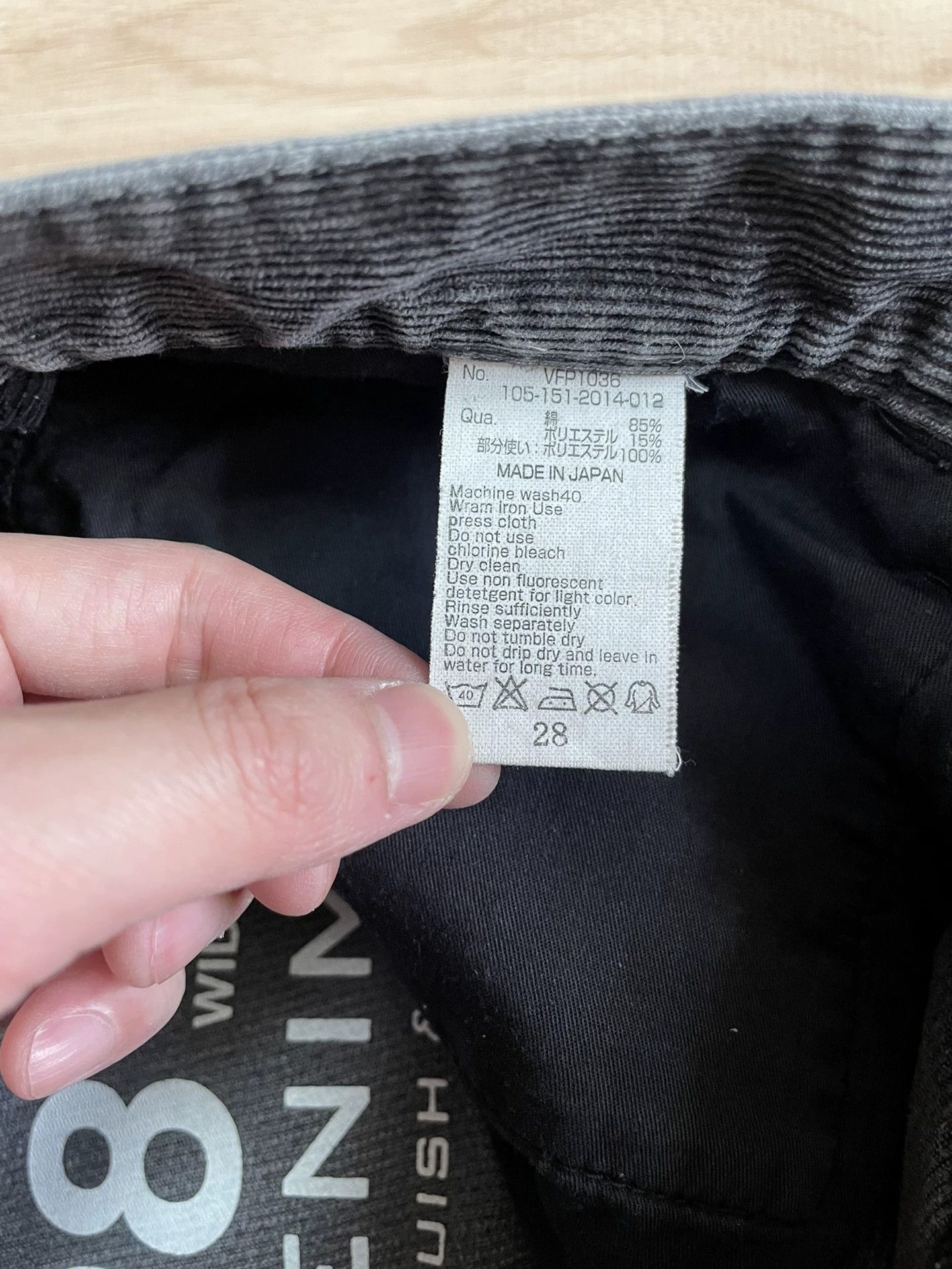 Vanquish denim by vanquish fragment corduroy pants Size US 28 / EU 44 - 8 Thumbnail