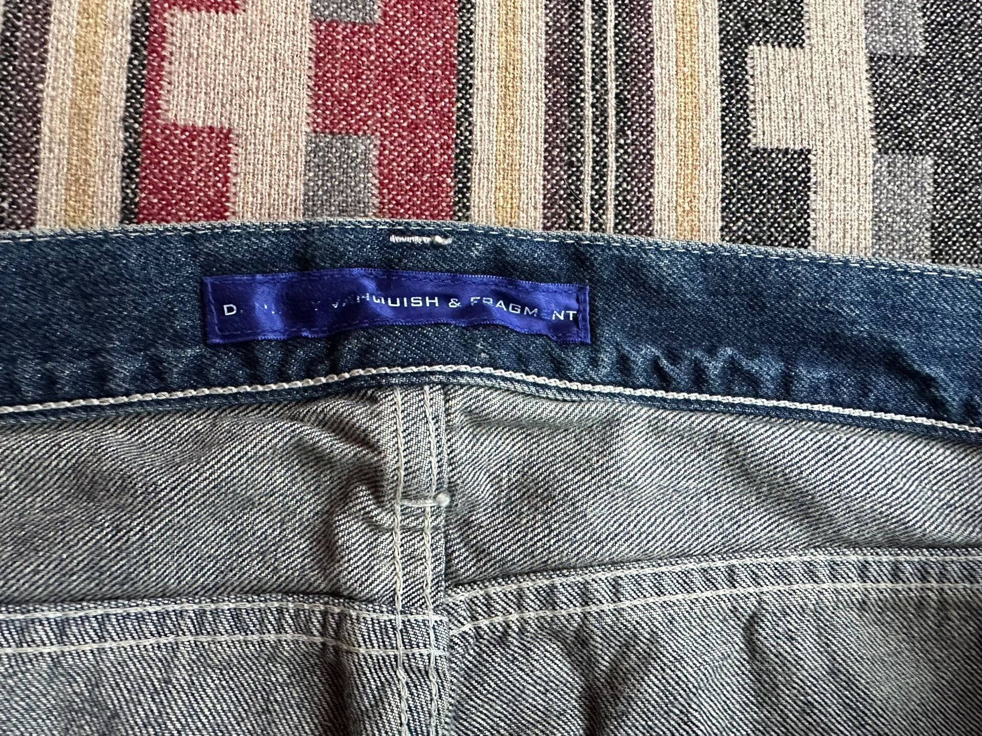 Vanquish denim by vanquish&fragment distressed jeans Size US 32 / EU 48 - 6 Thumbnail