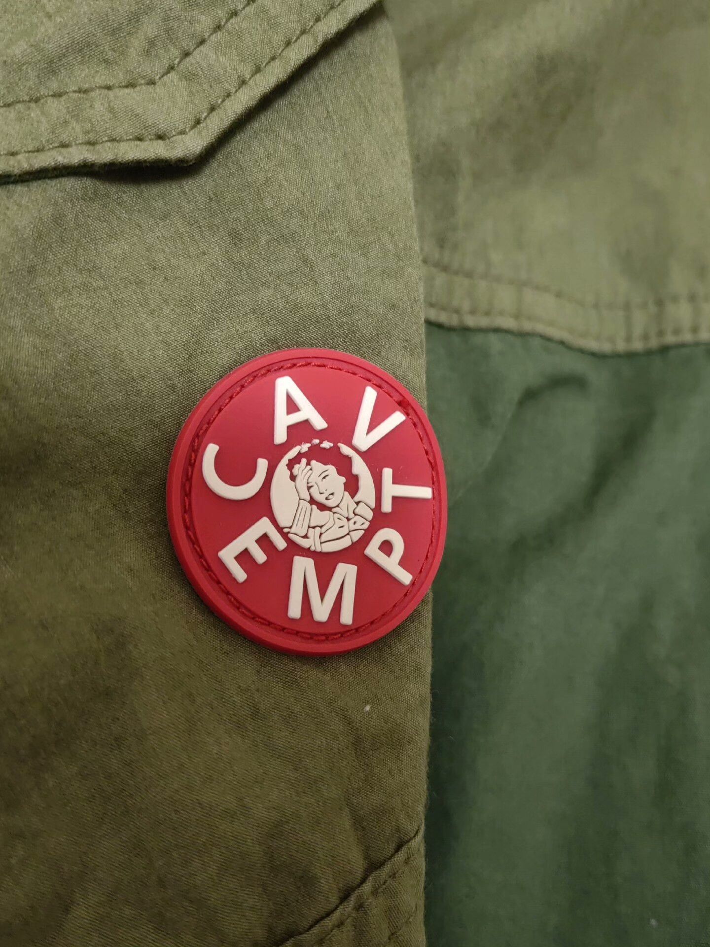 Cav Empt Cav Empt lightweight pullover jacket in green Size US L / EU 52-54 / 3 - 5 Thumbnail