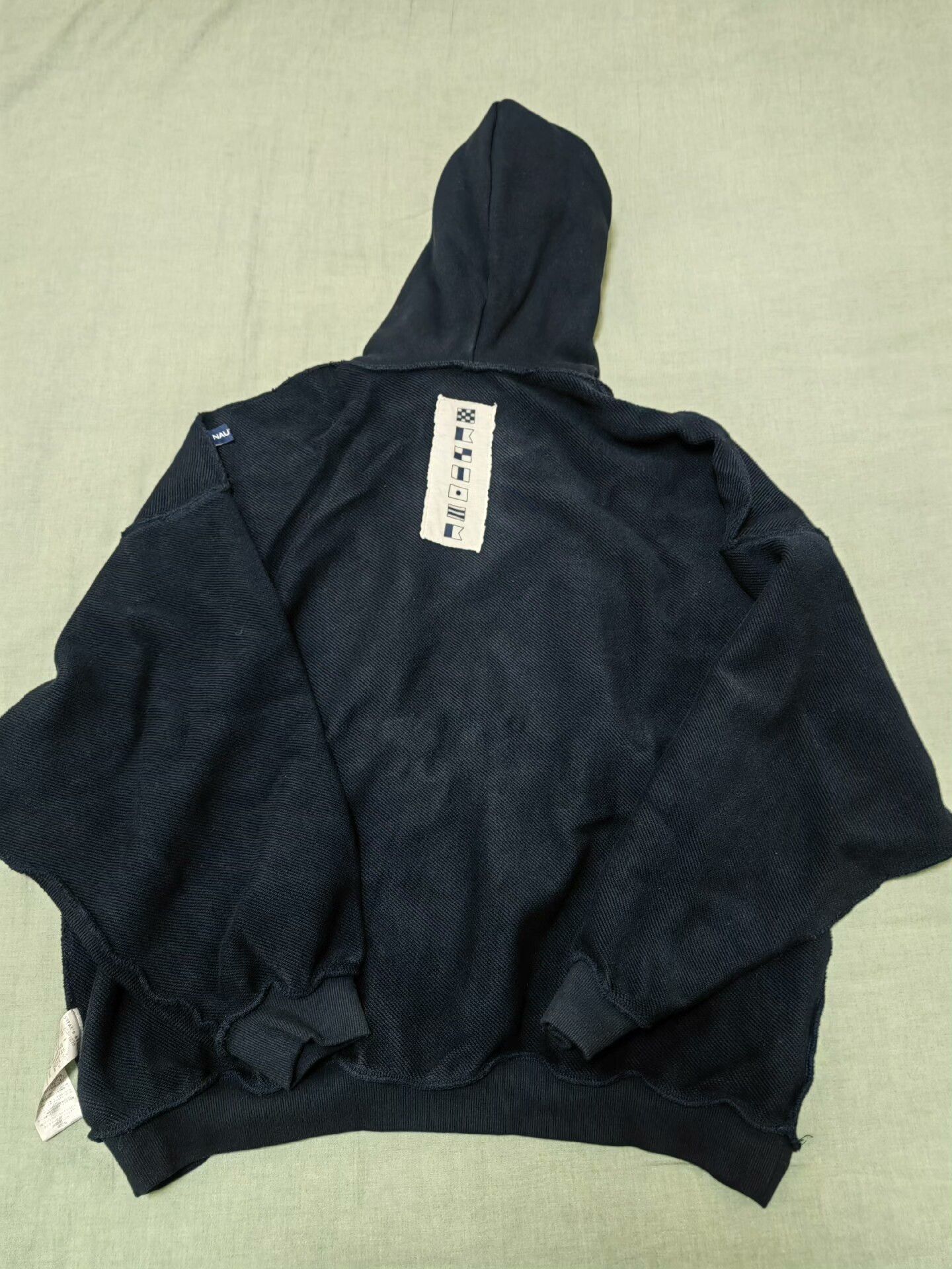 Nautica nautica oversized navy hoodie with graphic Size US M / EU 48-50 / 2 - 2 Thumbnail