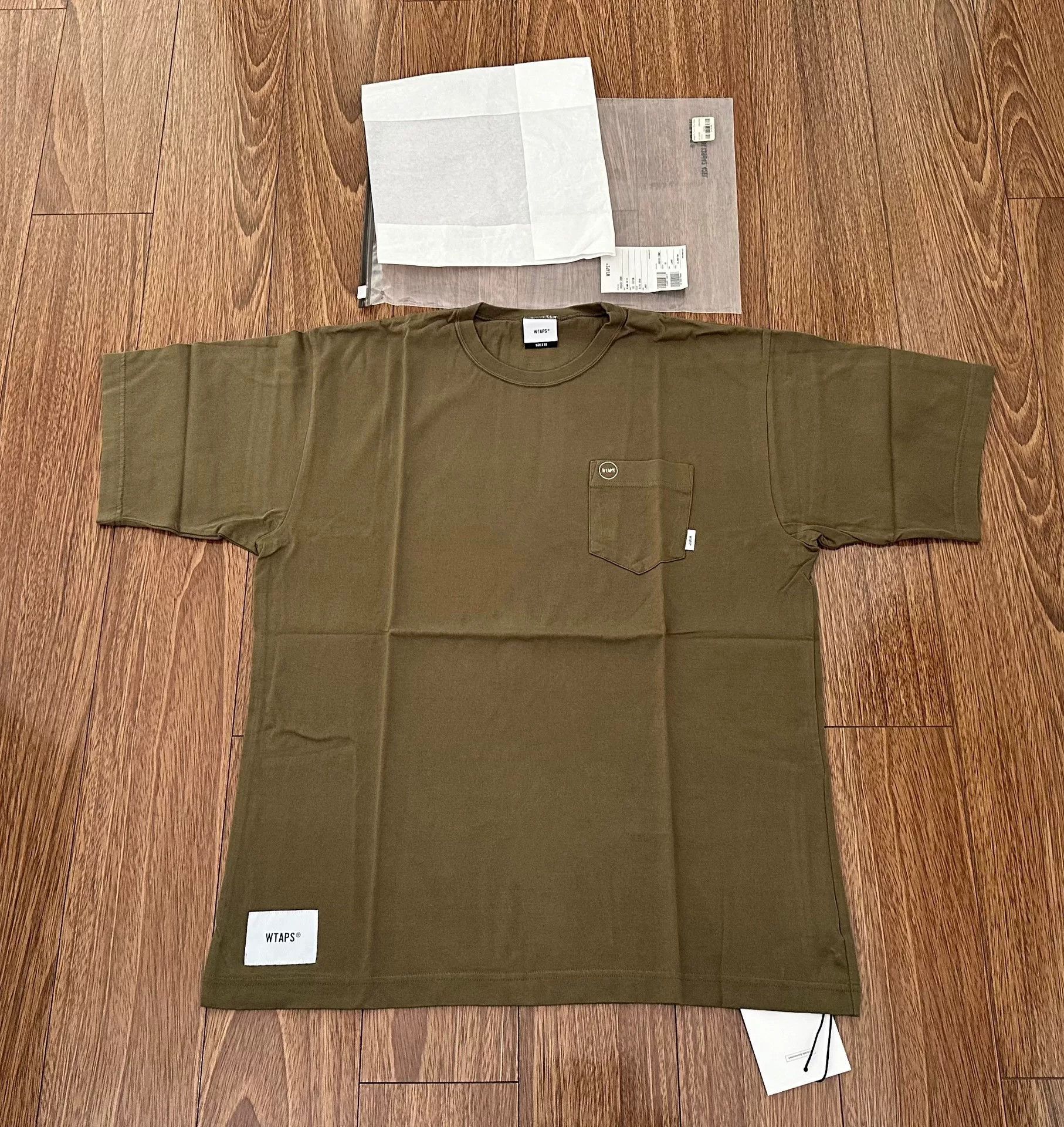 Wtaps wtaps blank short sleeve pocket tee Size US M / EU 48-50 / 2 - 4 Thumbnail