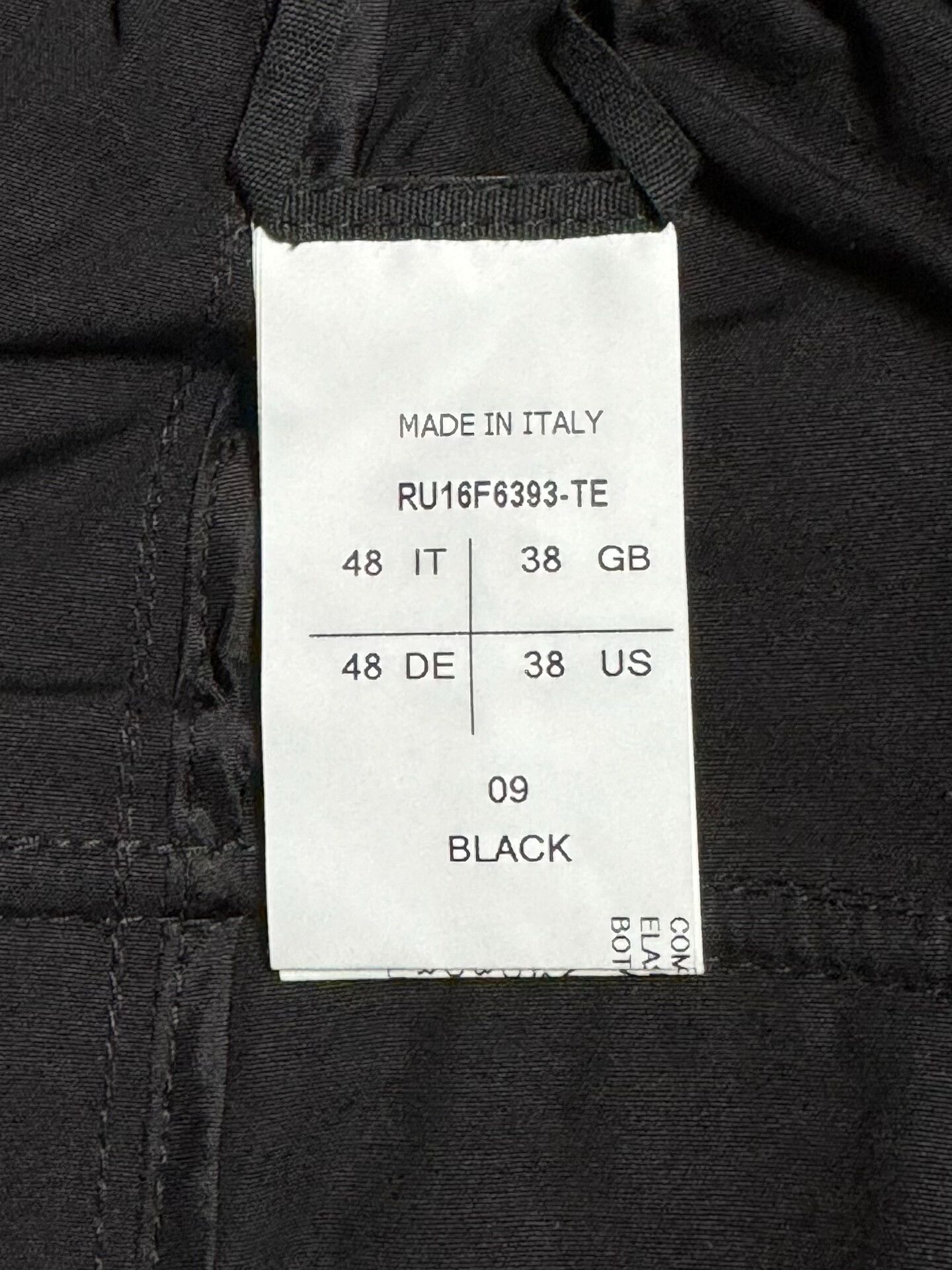 Rick Owens rick owens black cropped pants Size US 38 / EU 54 - 3 Thumbnail