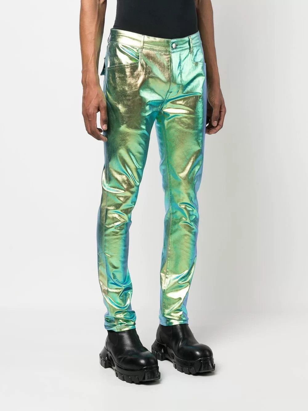Rick Owens rick owens ro reflective long pants Size US 31 - 4 Thumbnail