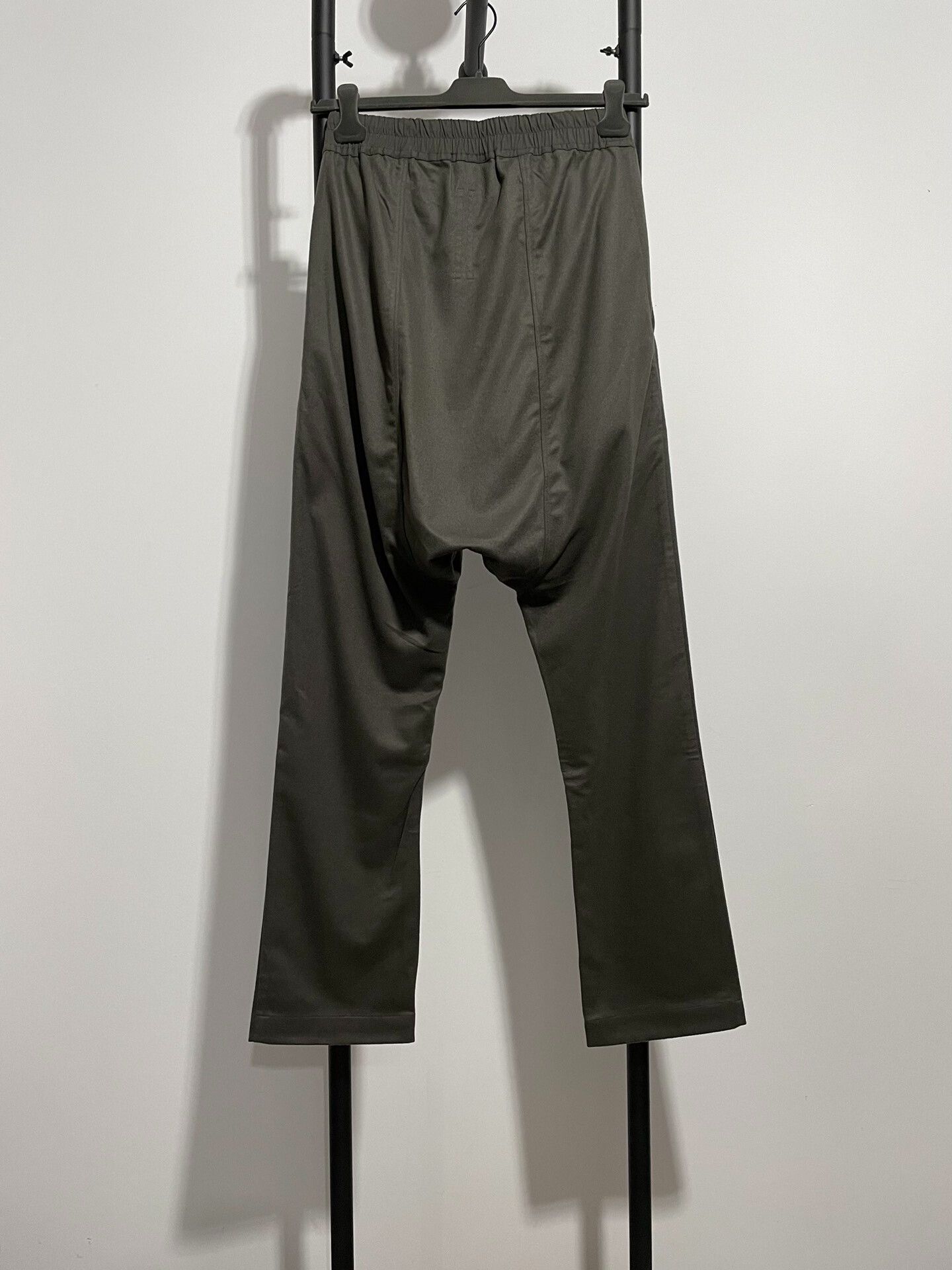 Rick Owens rick owens ro drop-crotch wool pants Size US 36 / EU 52 - 2 Thumbnail
