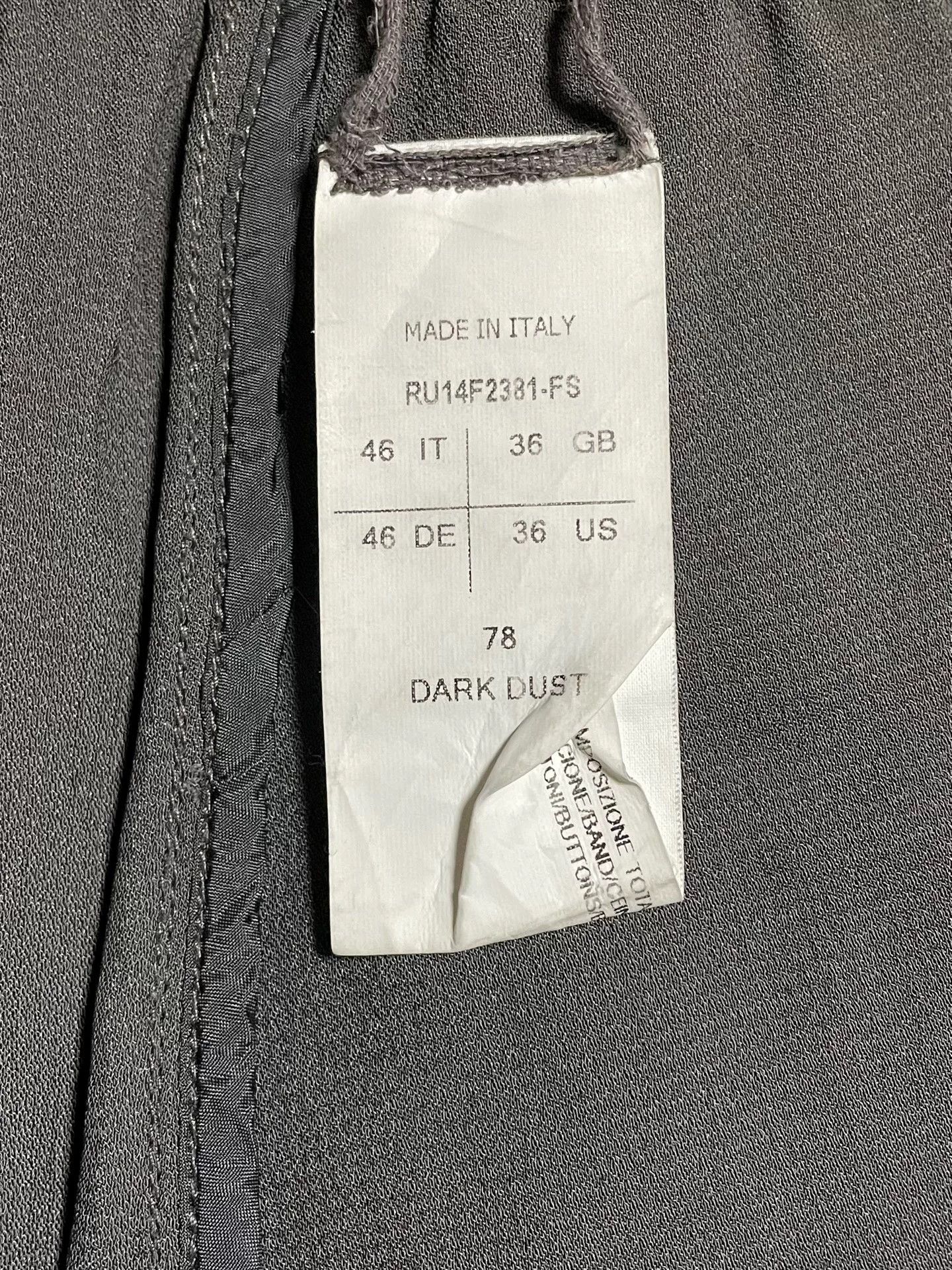 Rick Owens rick owens cropped pants in gray Size US 36 / EU 52 - 3 Thumbnail