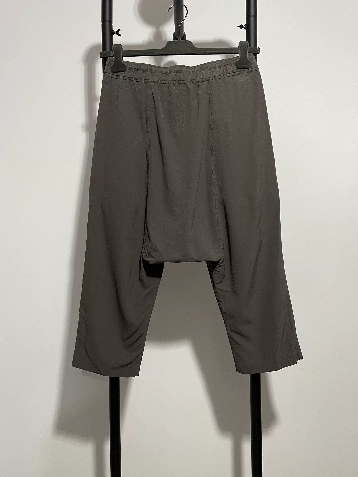 Rick Owens rick owens ro cropped pants in gray Size US 34 / EU 50 - 2 Thumbnail