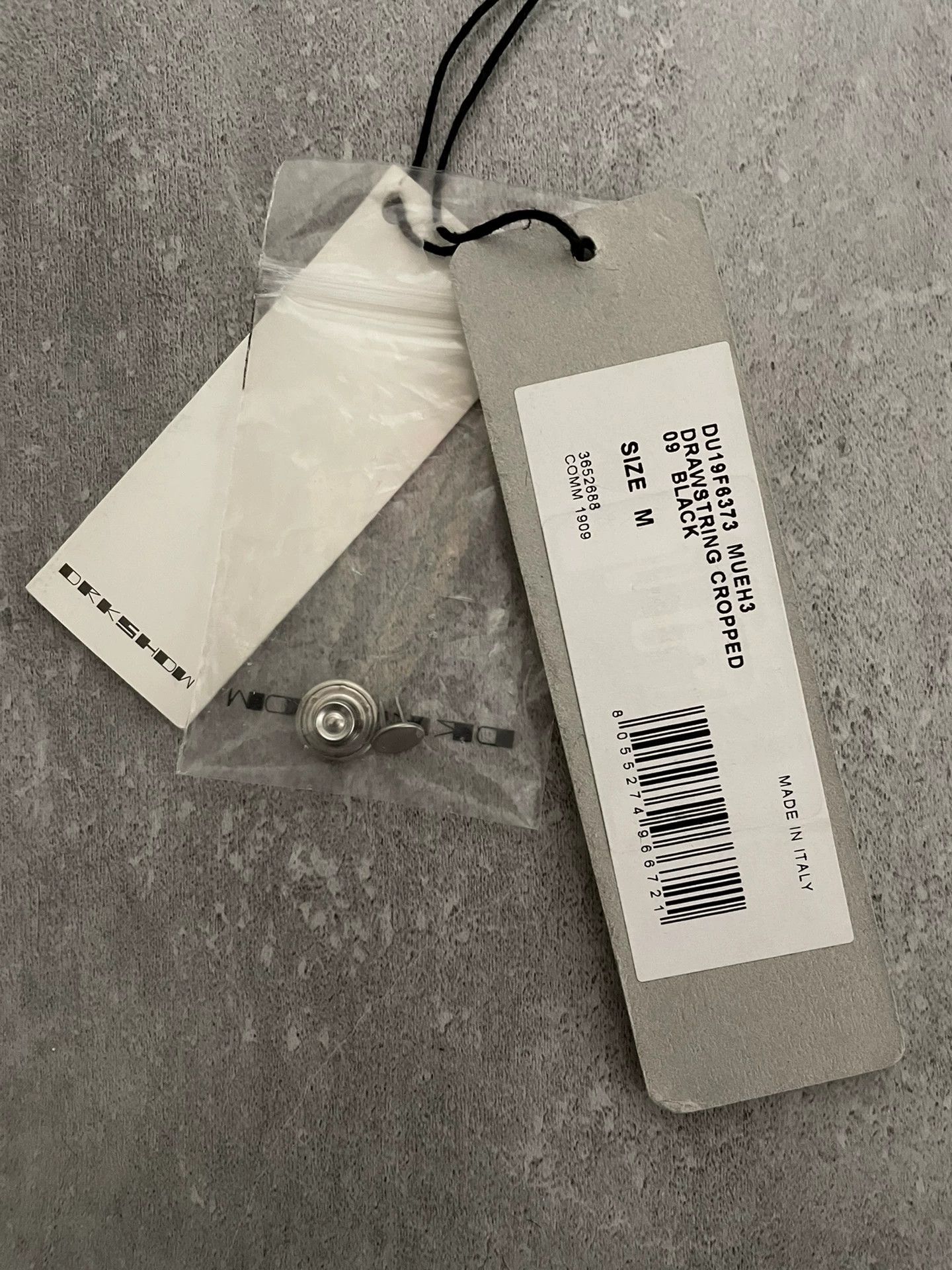 Rick Owens black cropped trousers by rick owens Size US 32 / EU 48 - 4 Thumbnail
