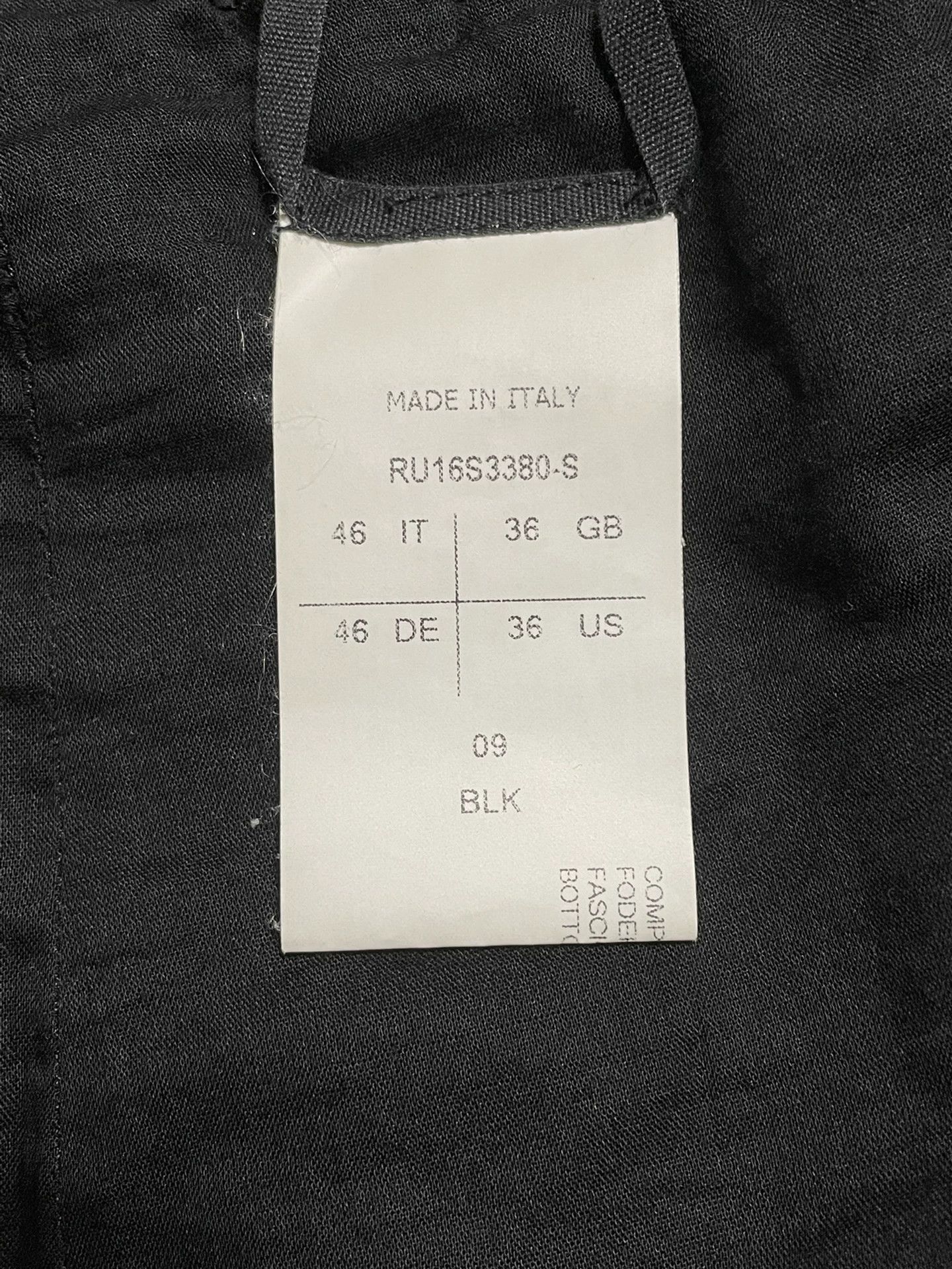 Rick Owens rick owens long pants with drop-crotch design Size US 36 / EU 52 - 3 Thumbnail