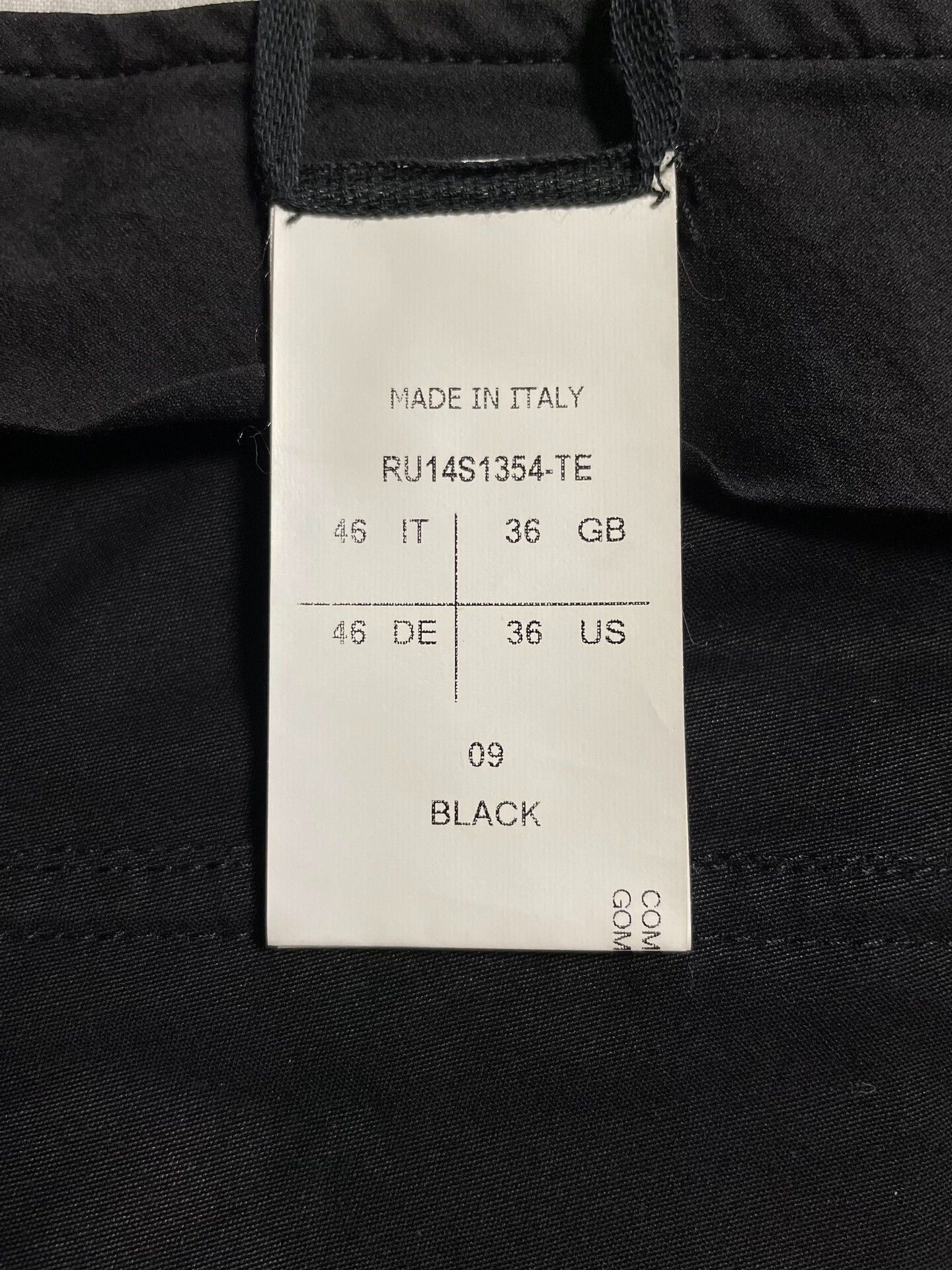 Rick Owens rick owens ro diagonal closure long pants Size US 36 / EU 52 - 3 Thumbnail